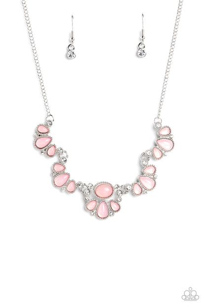 Dancing Dimension - pink - Paparazzi necklace