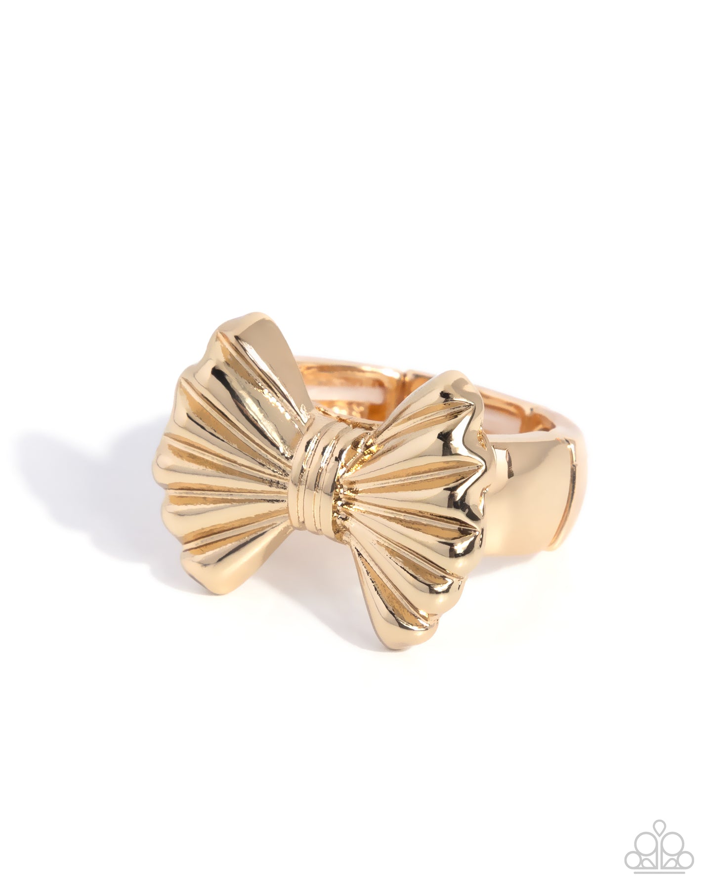 Dapper Decadence - gold - Paparazzi ring