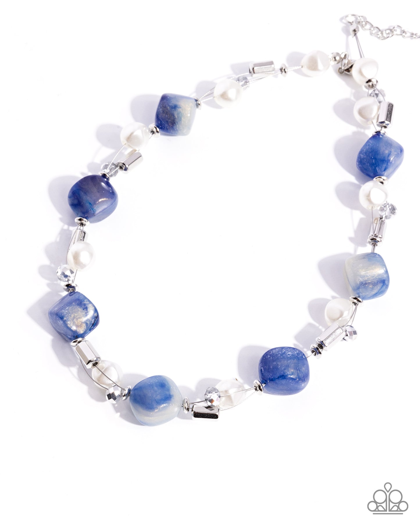 Dare to be Surprised - blue - Paparazzi necklace