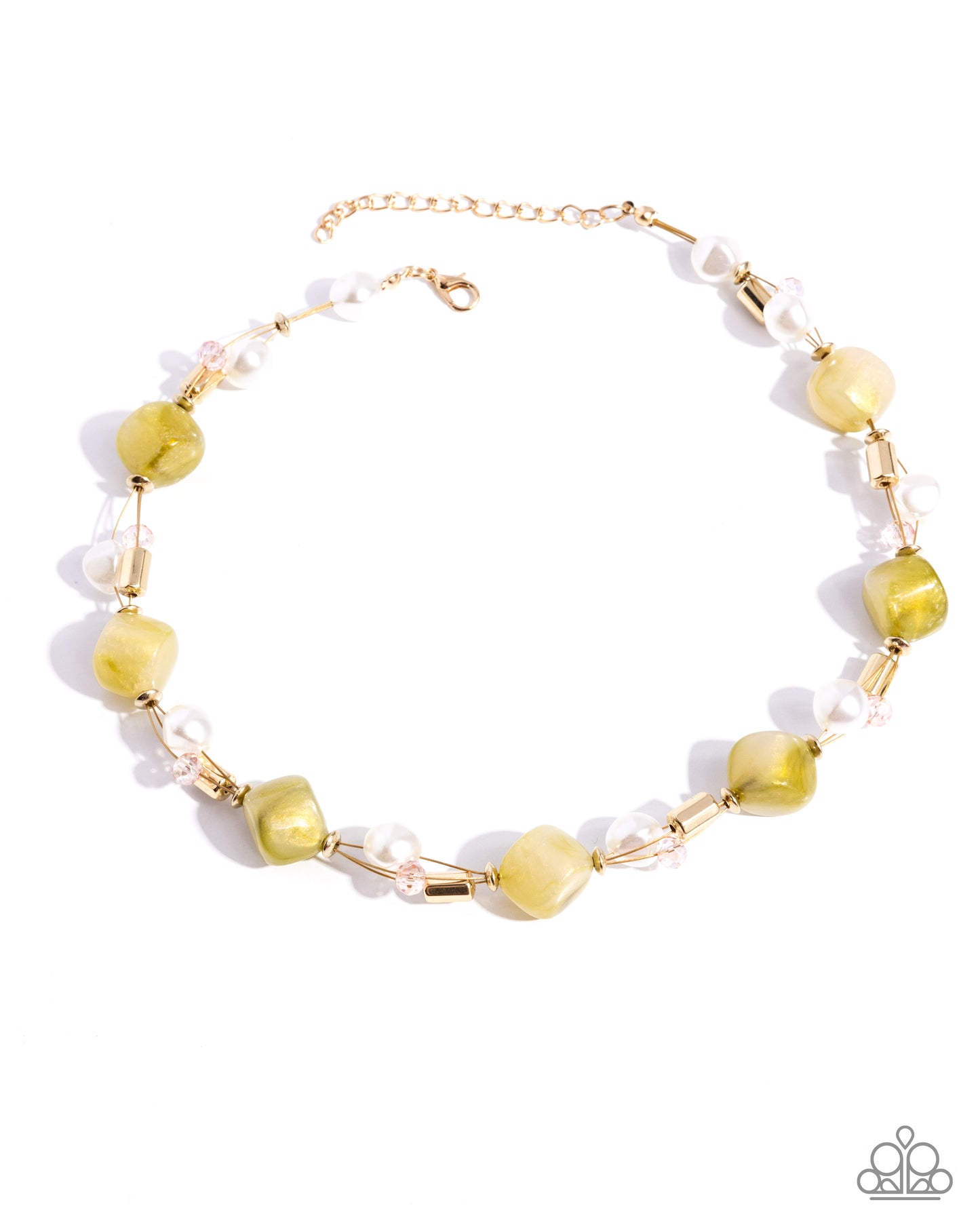 Dare to be Surprised - green - Paparazzi necklace