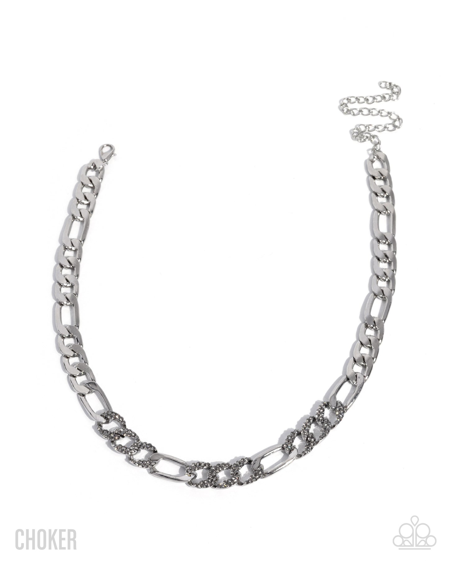 Daring Delight - silver - Paparazzi necklace