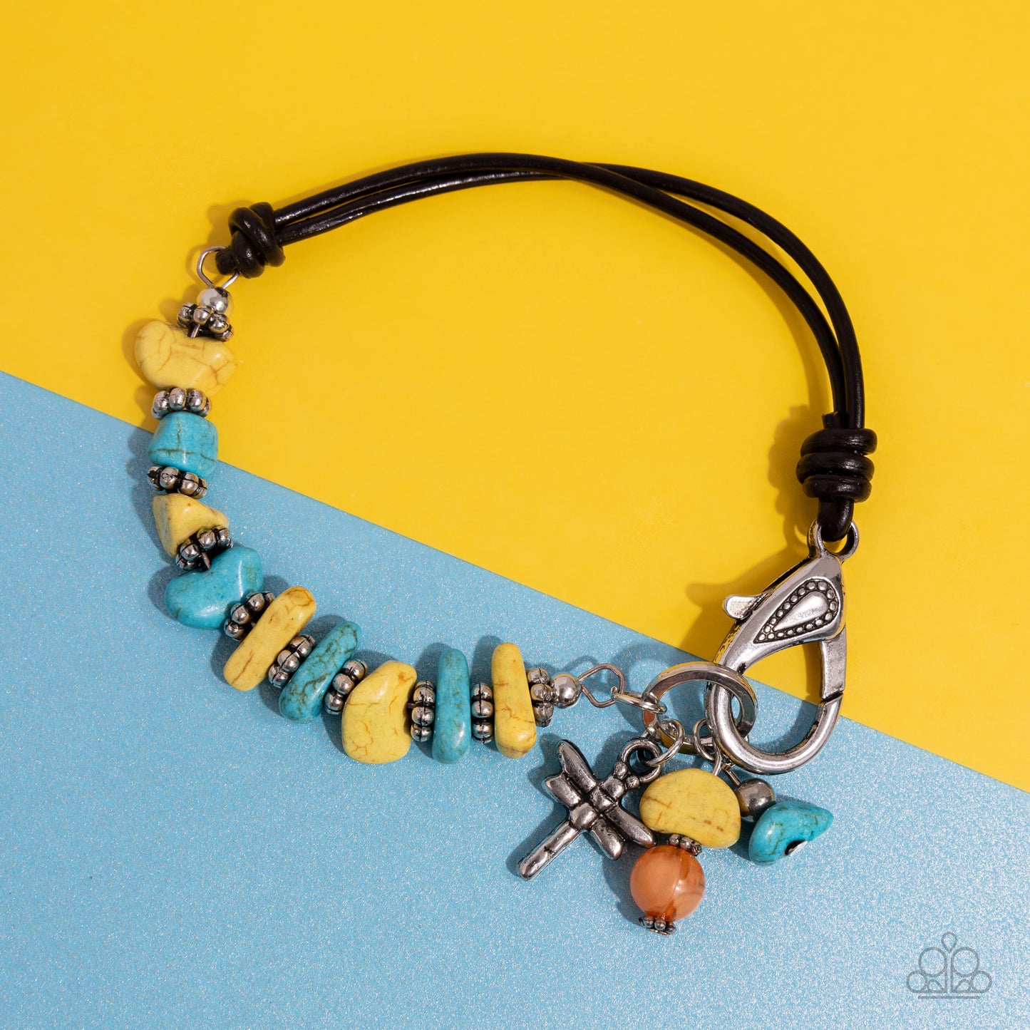 Daring Dragonfly - yellow - Paparazzi bracelet