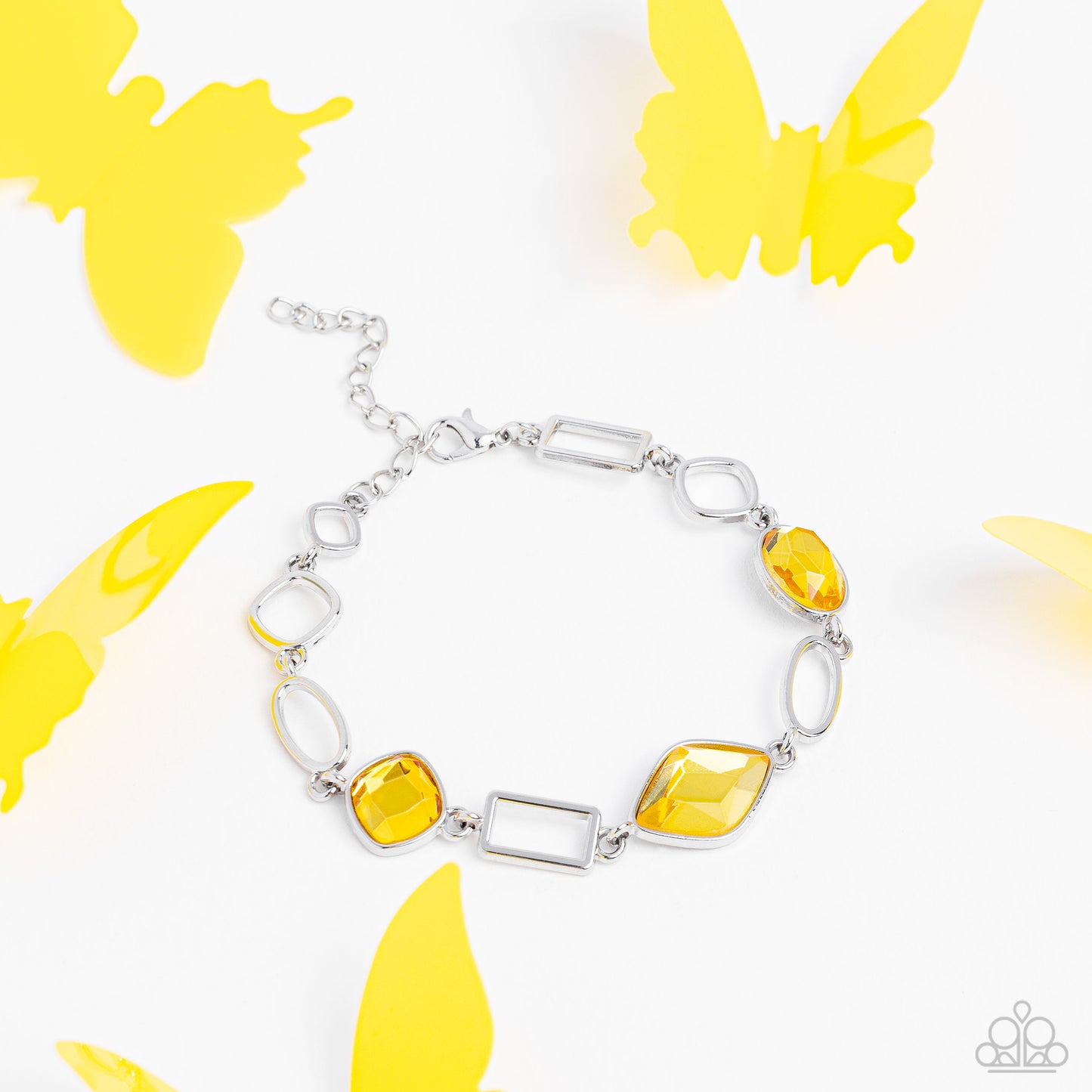 Dazzle for Days - yellow - Paparazzi bracelet