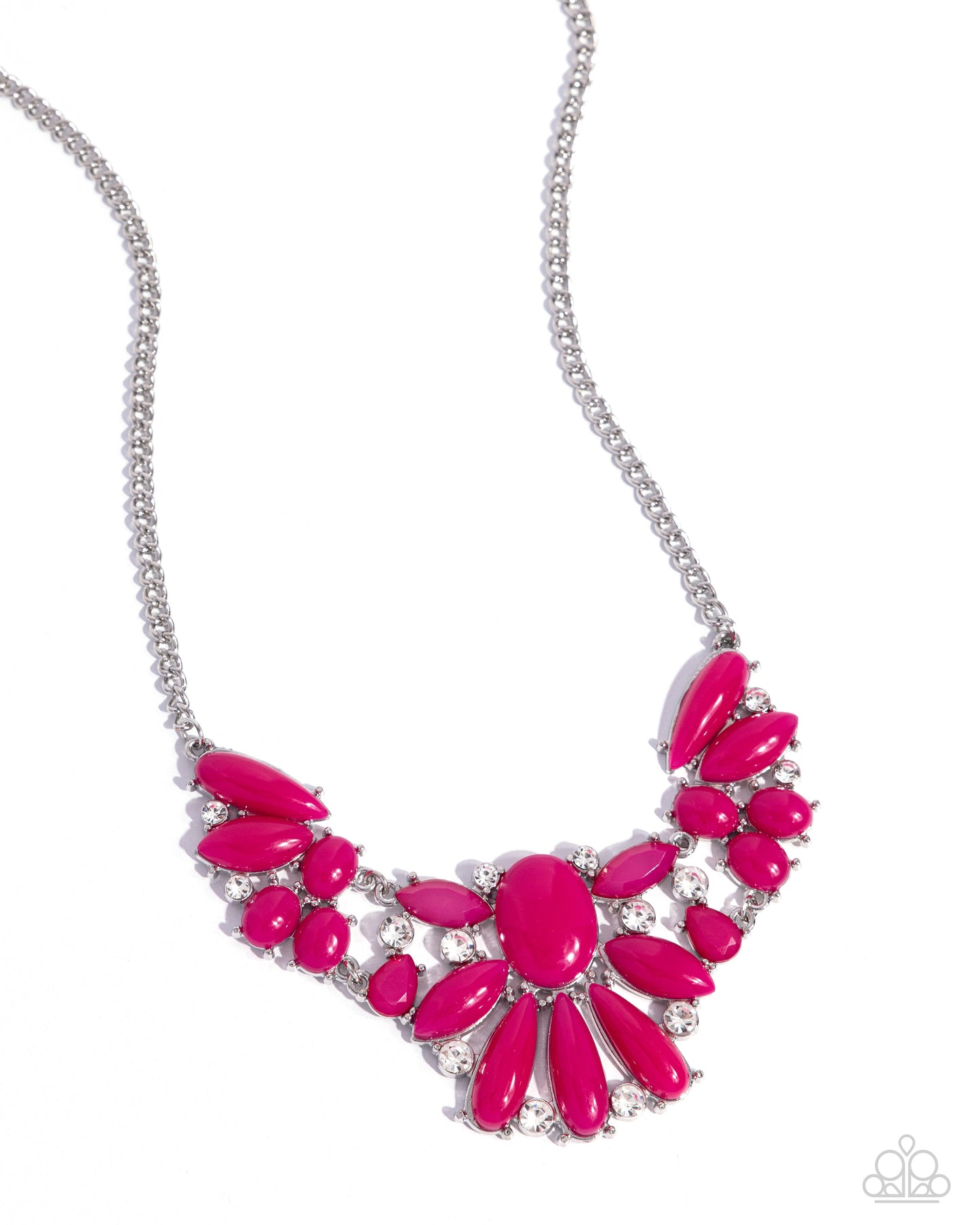 Dazzling Diadem - pink - Paparazzi necklace