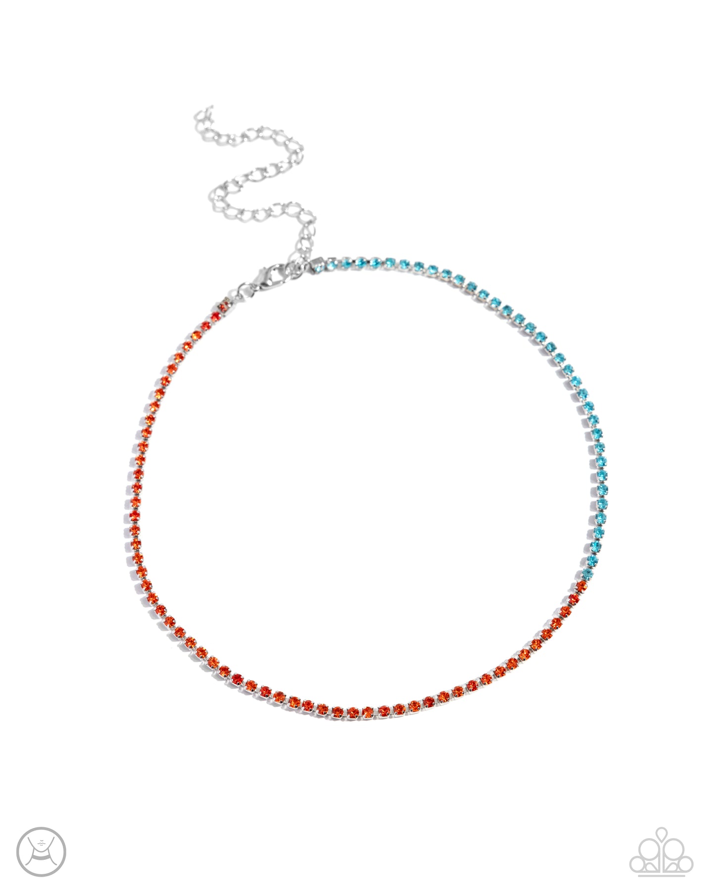 Dedicated Duo - orange - Paparazzi necklace