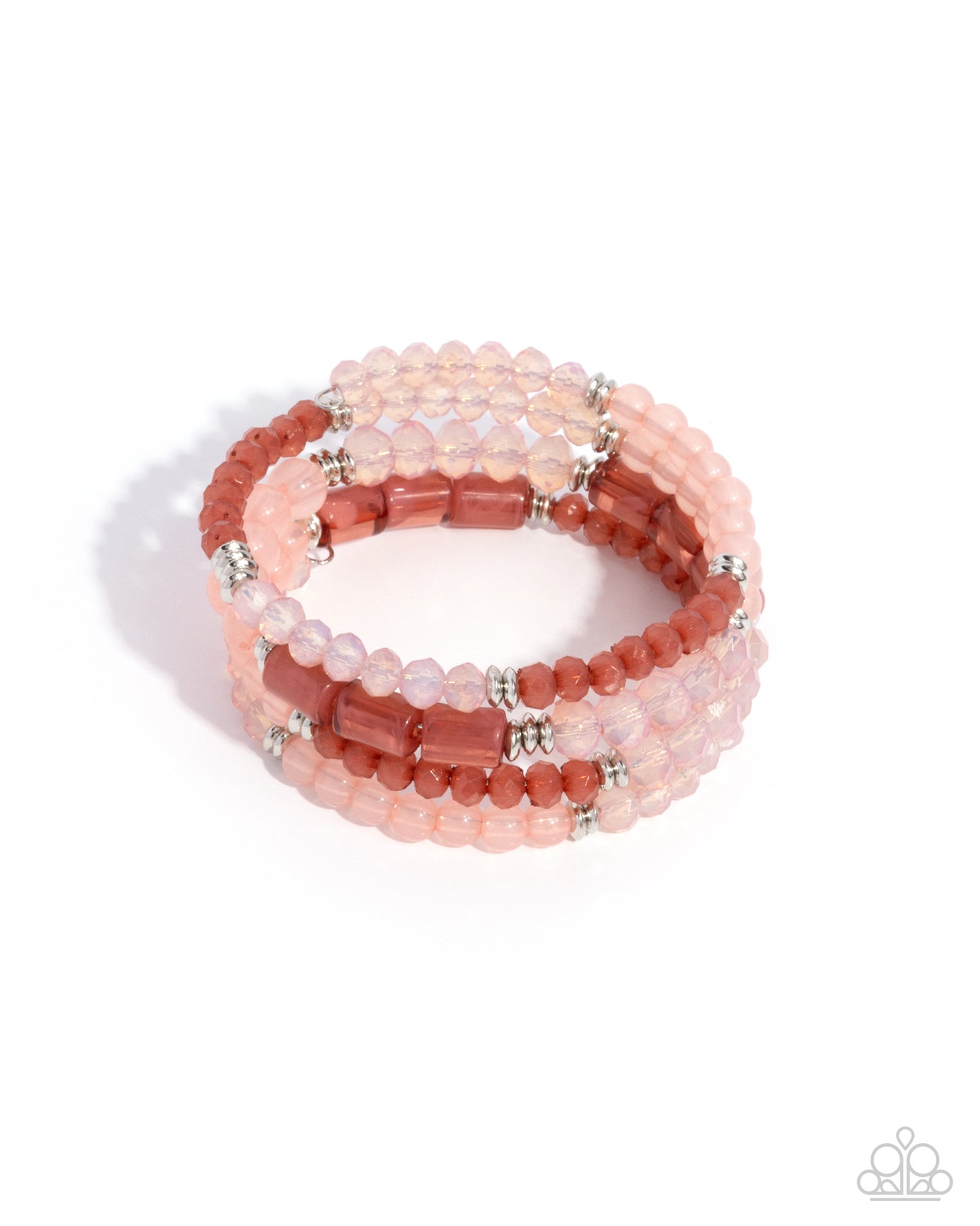 Defaced Dance - pink - Paparazzi bracelet