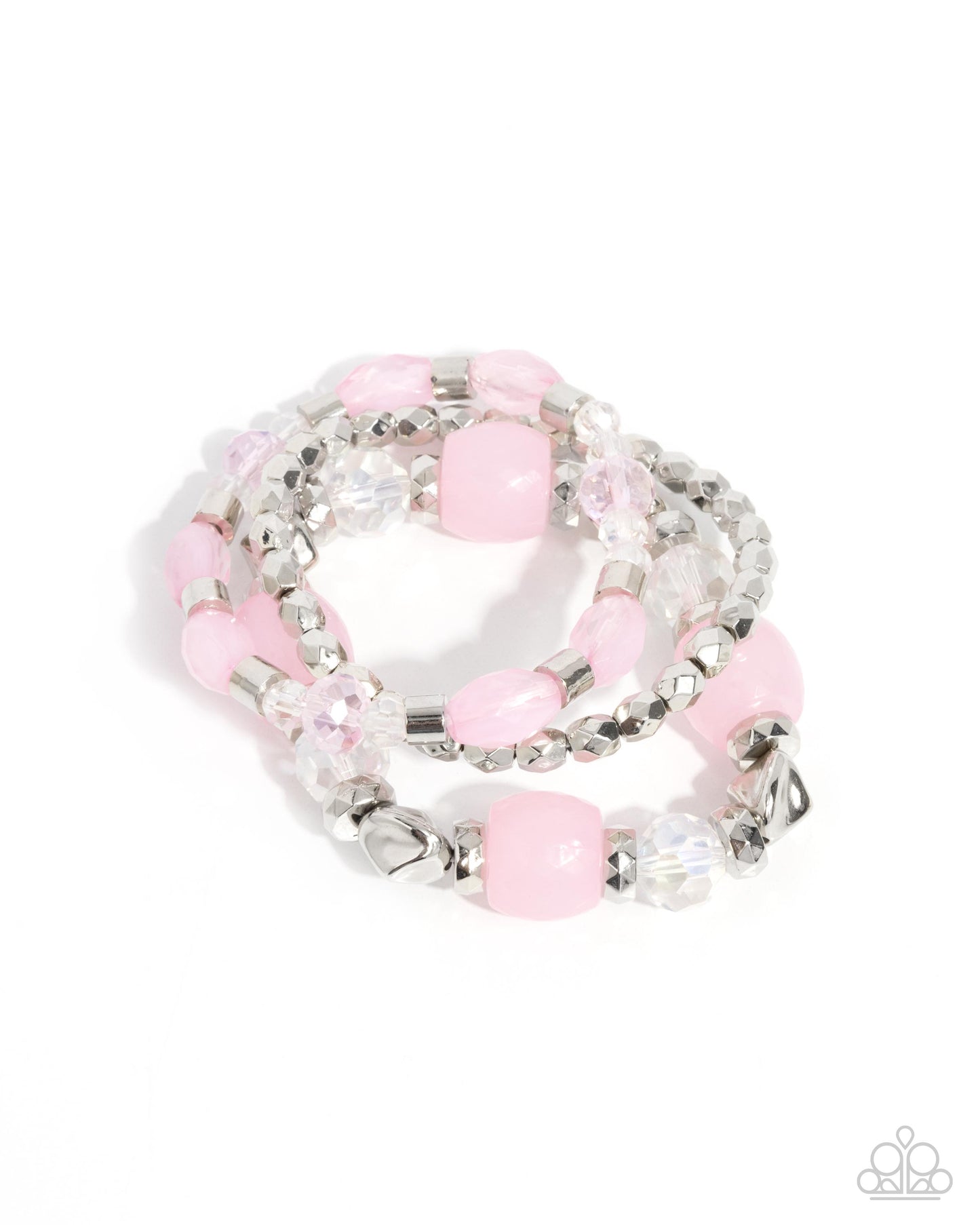 Defaced Dare - pink - Paparazzi bracelet