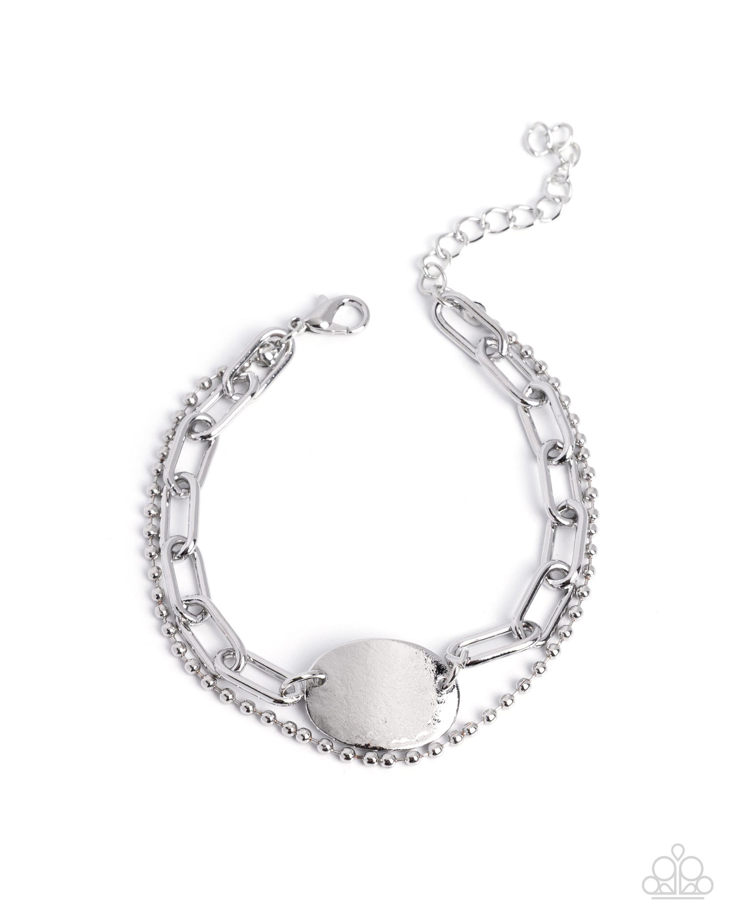 Delicate Dive - silver - Paparazzi bracelet