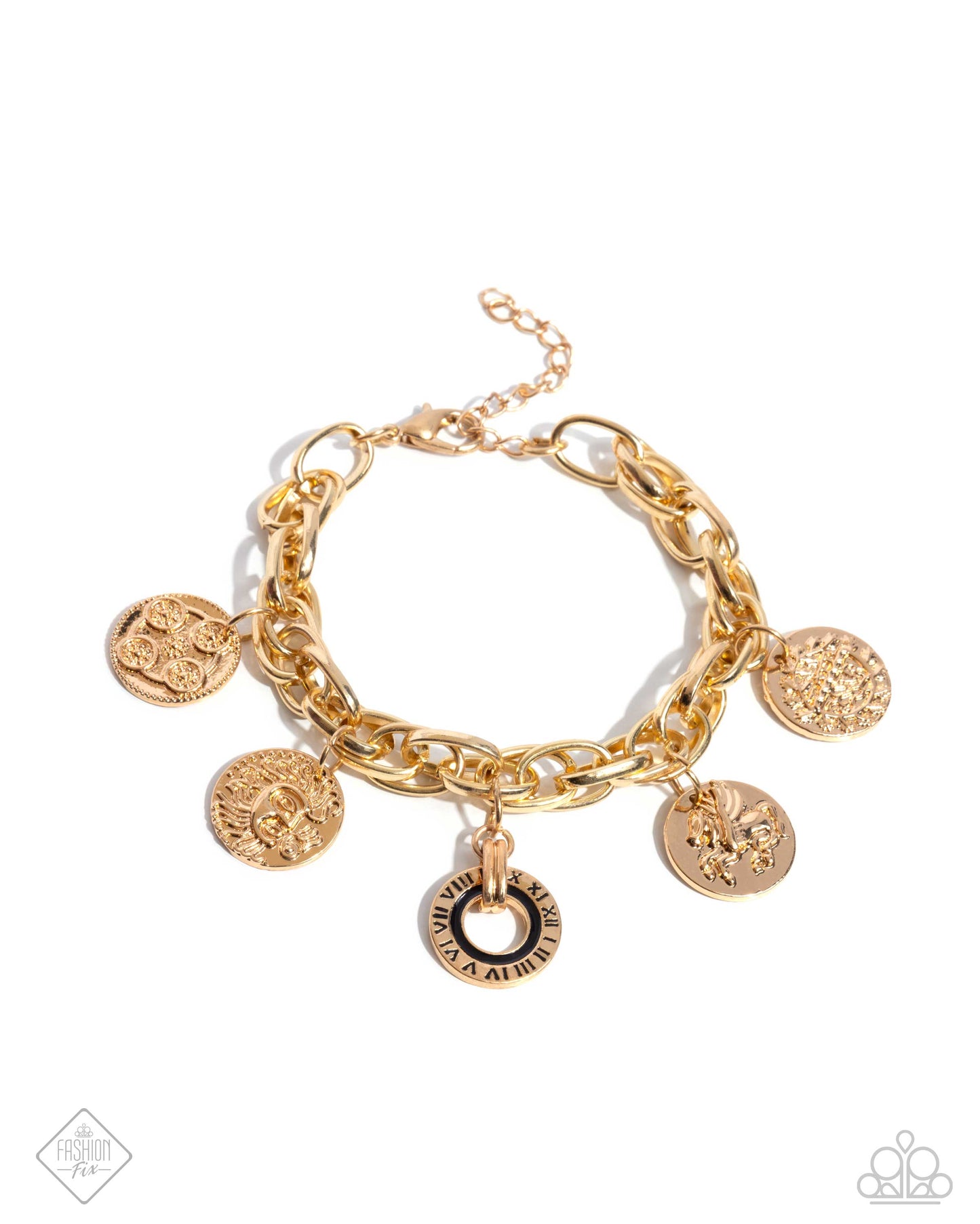 Delightful Declaration - gold - Paparazzi bracelet