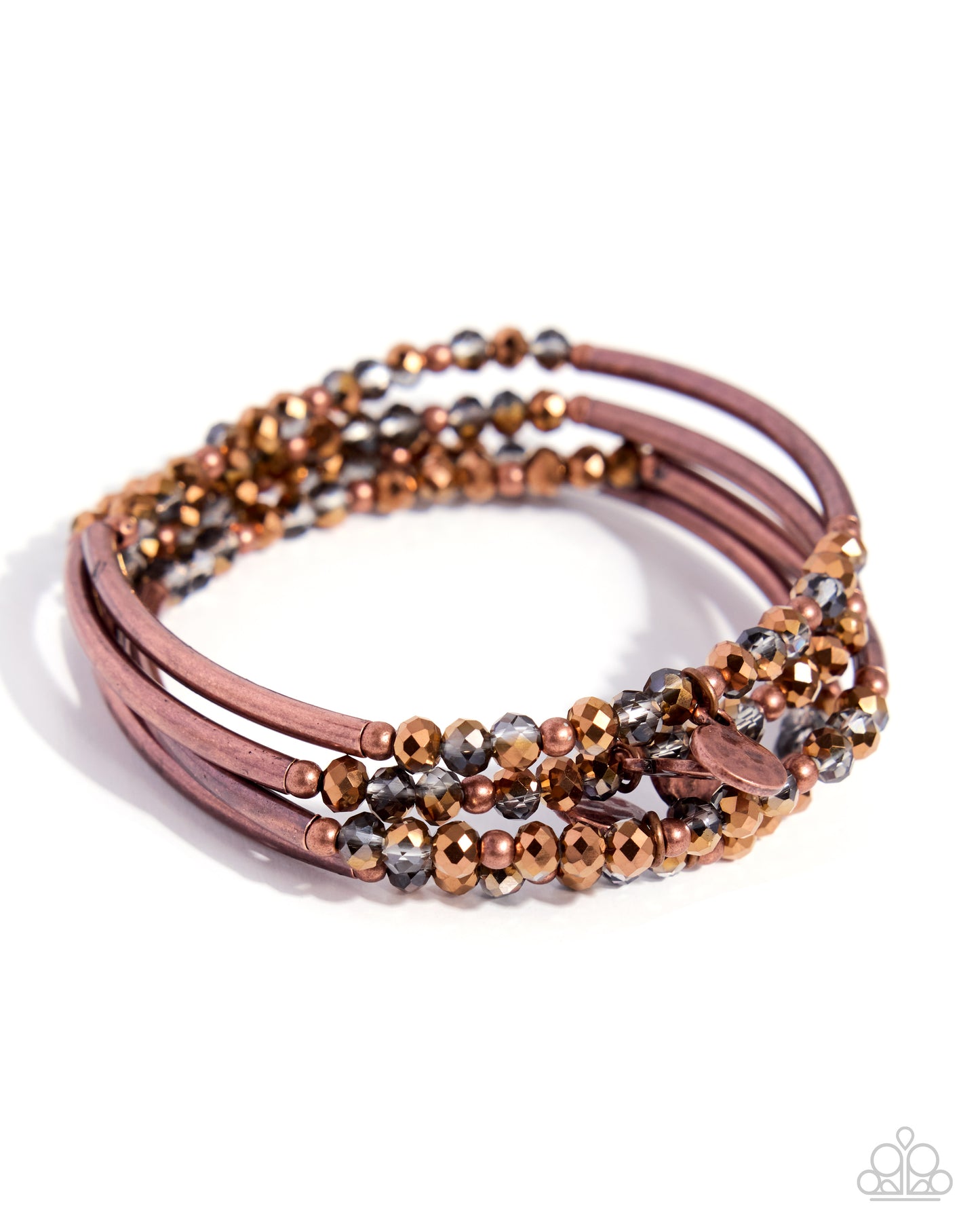 Delightful Discovery - copper - Paparazzi bracelet