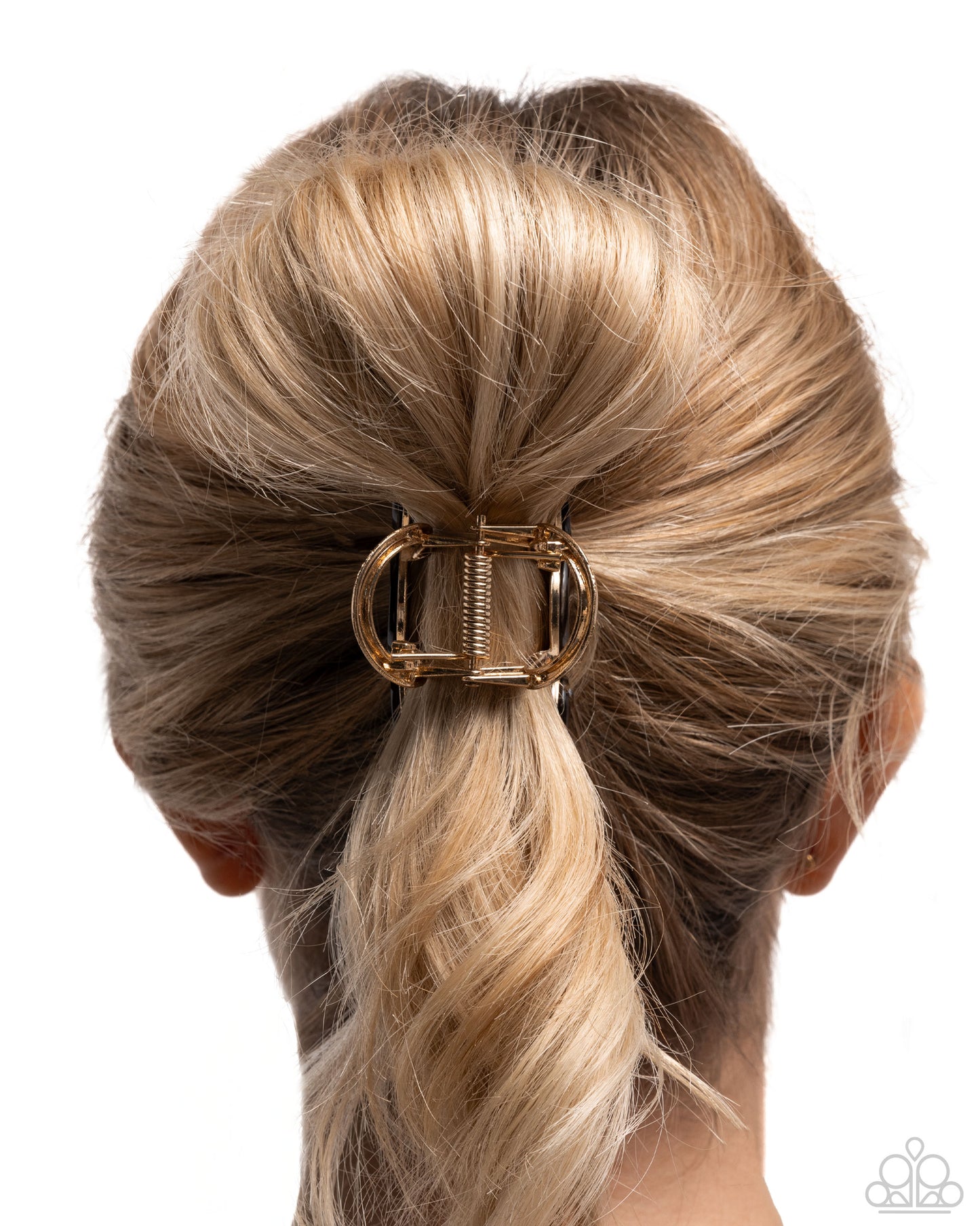 Delightful Discs - brown - Paparazzi hair clip