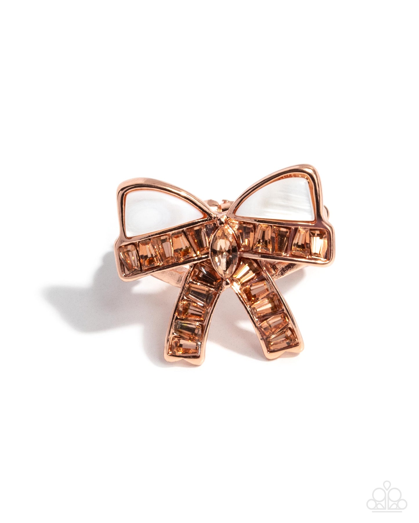 Delivering Dazzle - copper - Paparazzi ring
