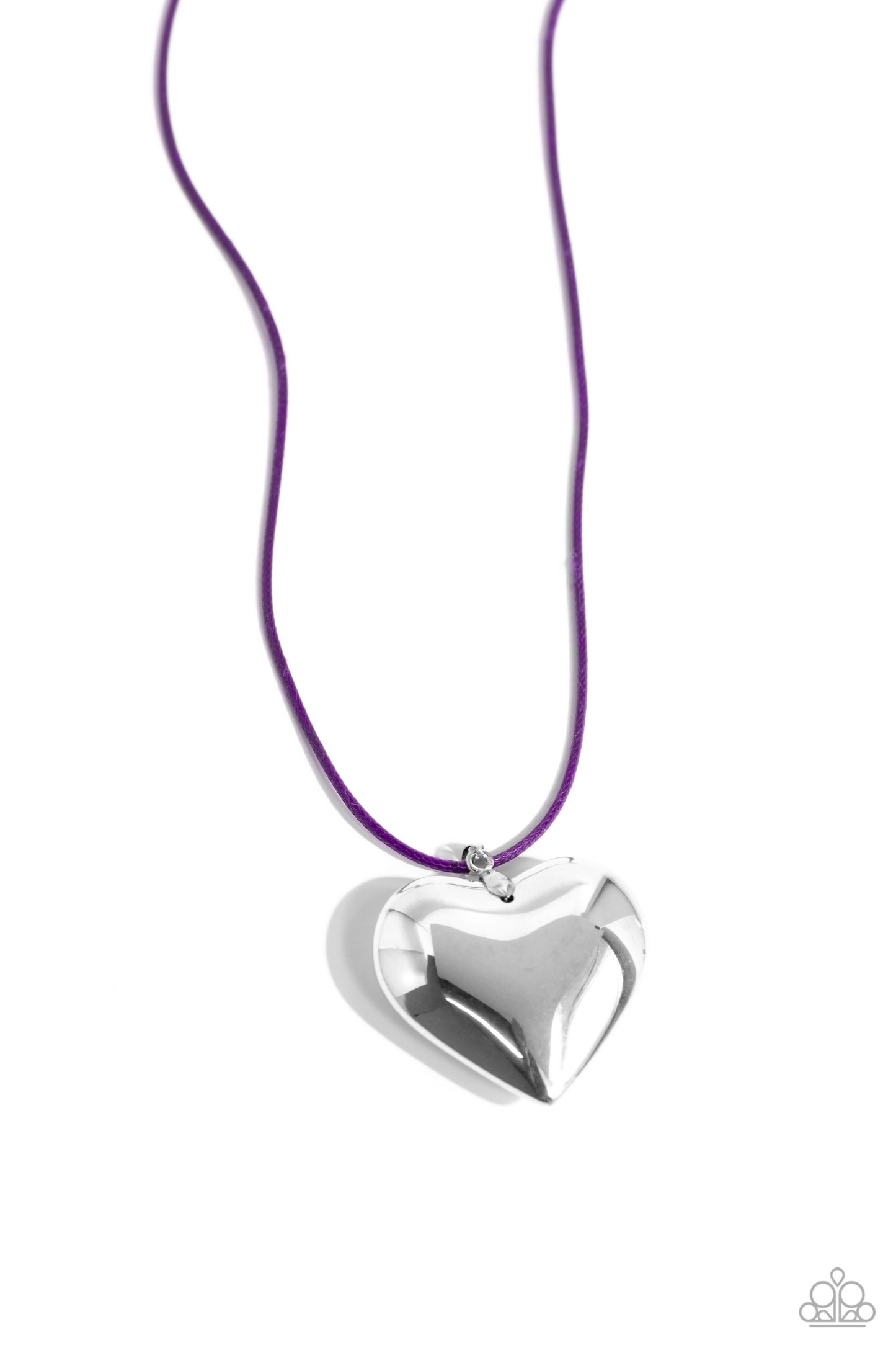 Devoted Daze - purple - Paparazzi necklace