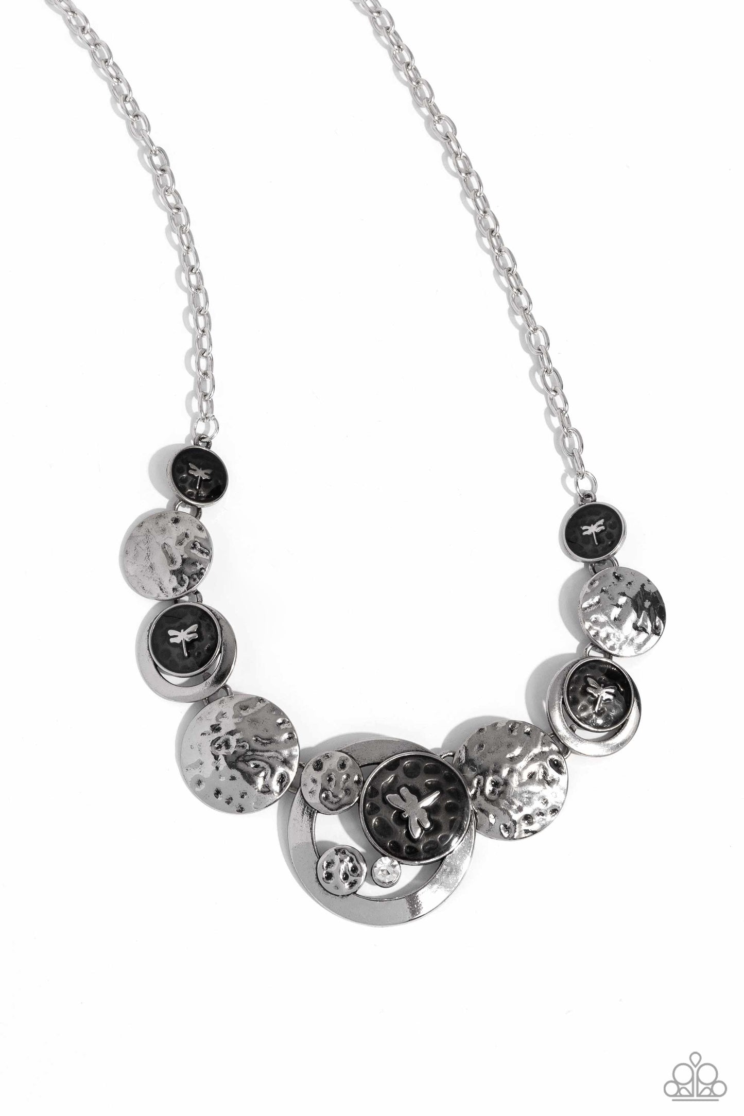 Dragonfly Design - black - Paparazzi necklace