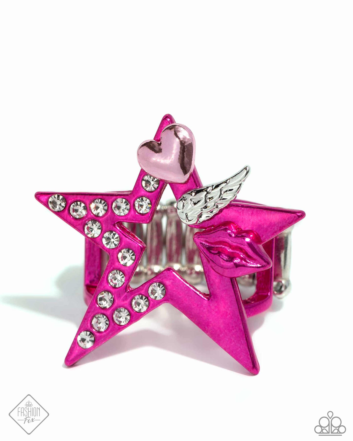 Dynamic Diva - multi - Paparazzi ring