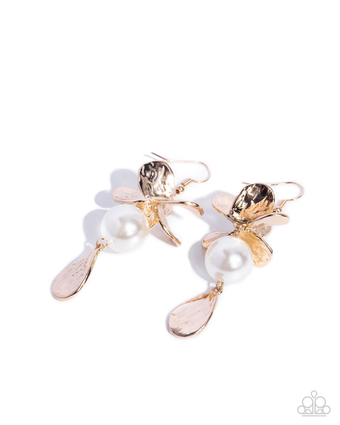 Earnest Elegance - gold - Paparazzi earrings
