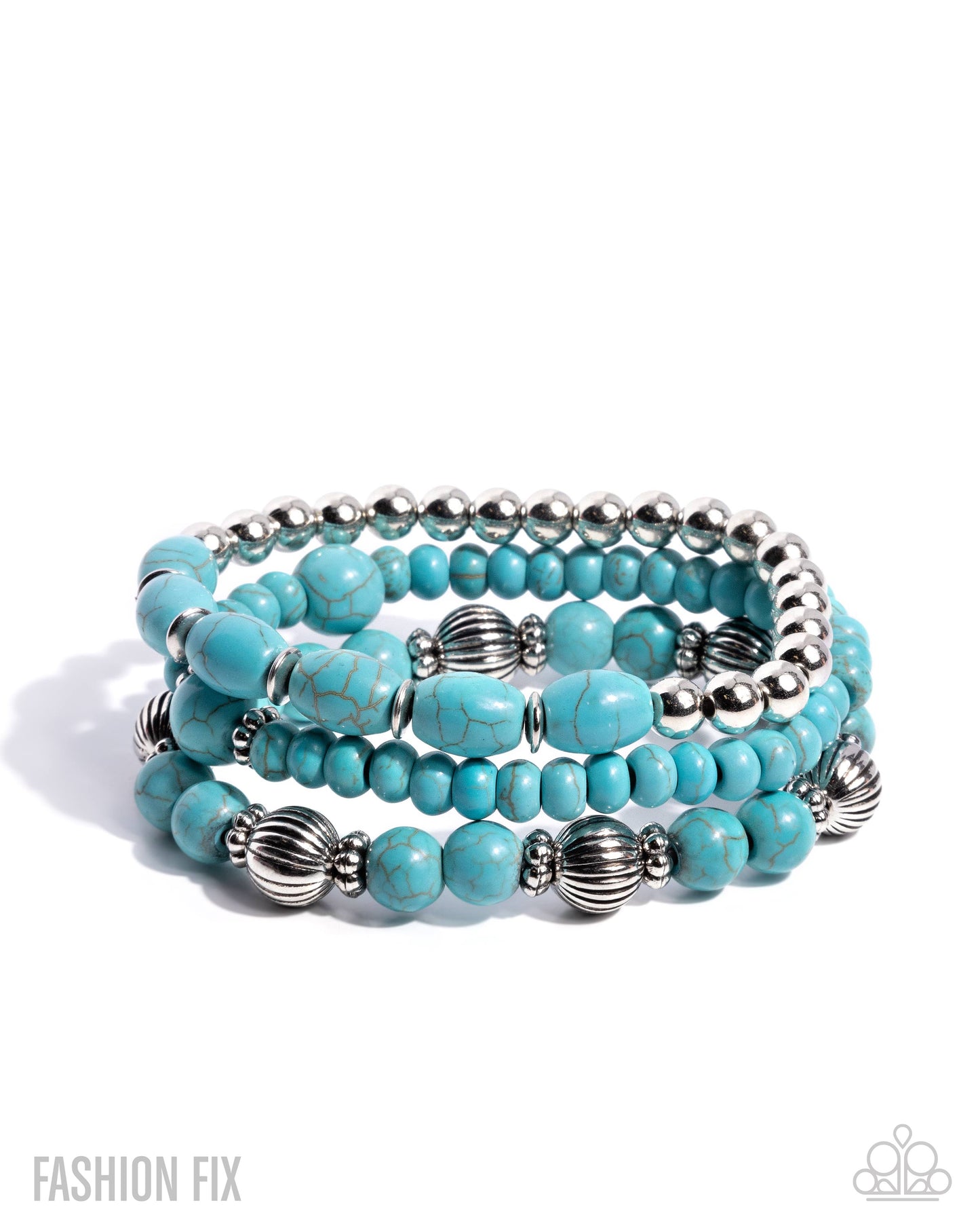 Earthy Express - blue - Paparazzi bracelet
