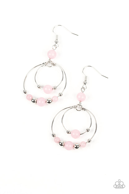 Eco Eden - pink - Paparazzi earrings
