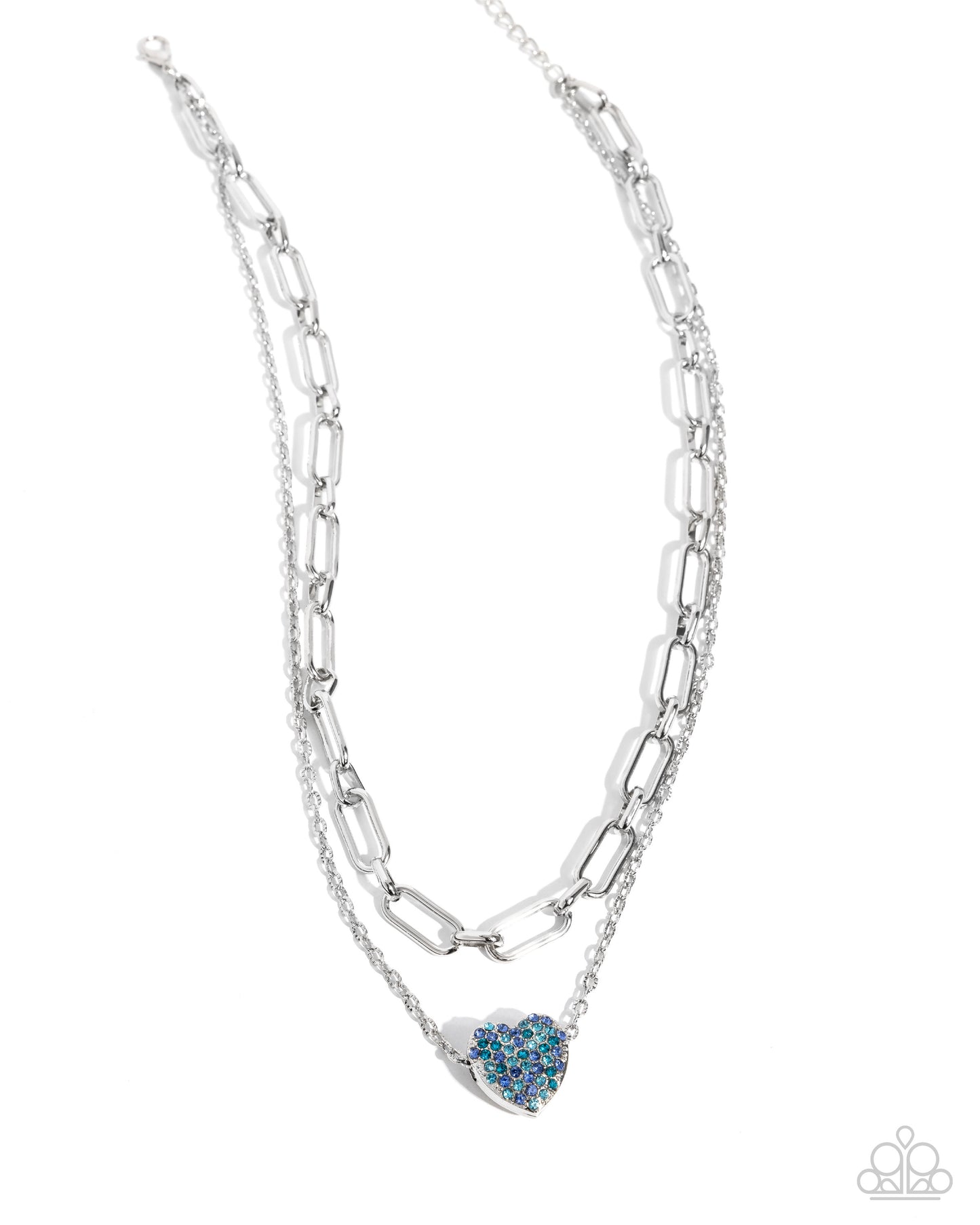 Electric Energy - blue - Paparazzi necklace