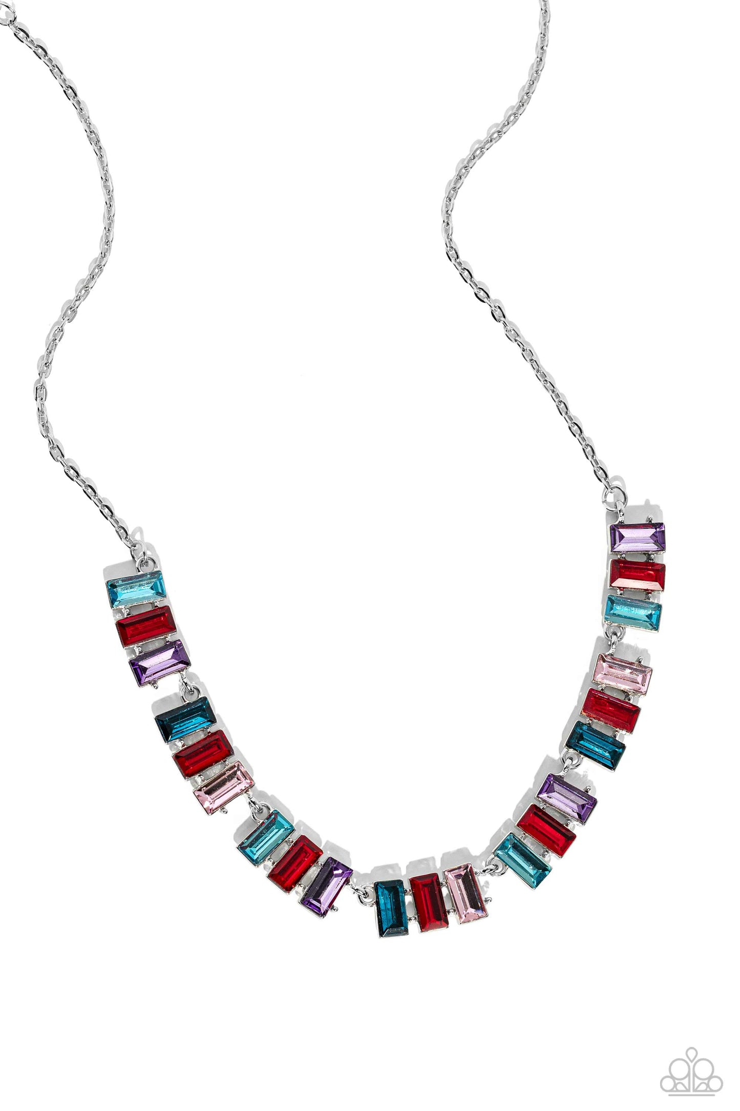 Elite Emeralds - red - Paparazzi necklace