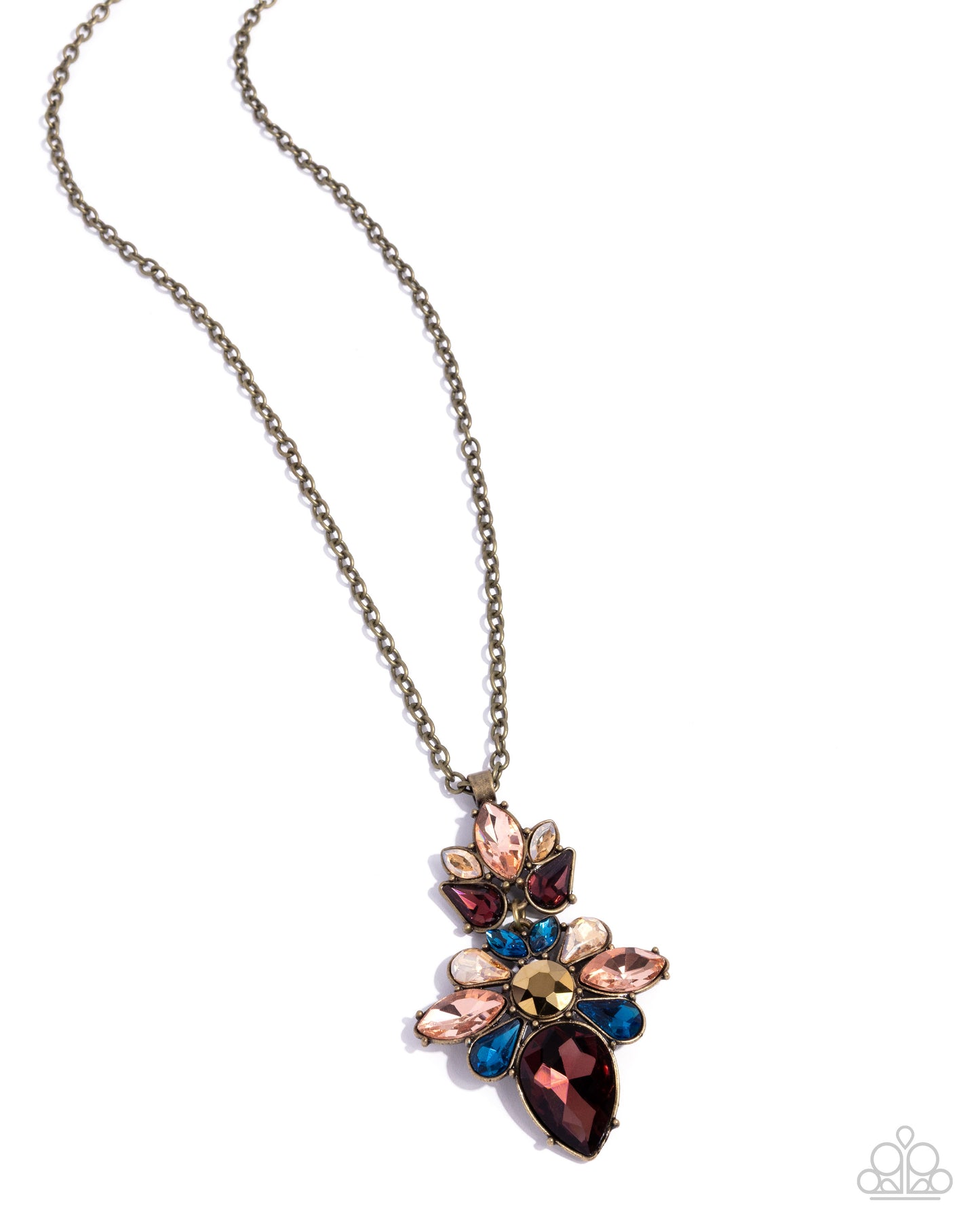 Elite Etiquette - brass - Paparazzi necklace