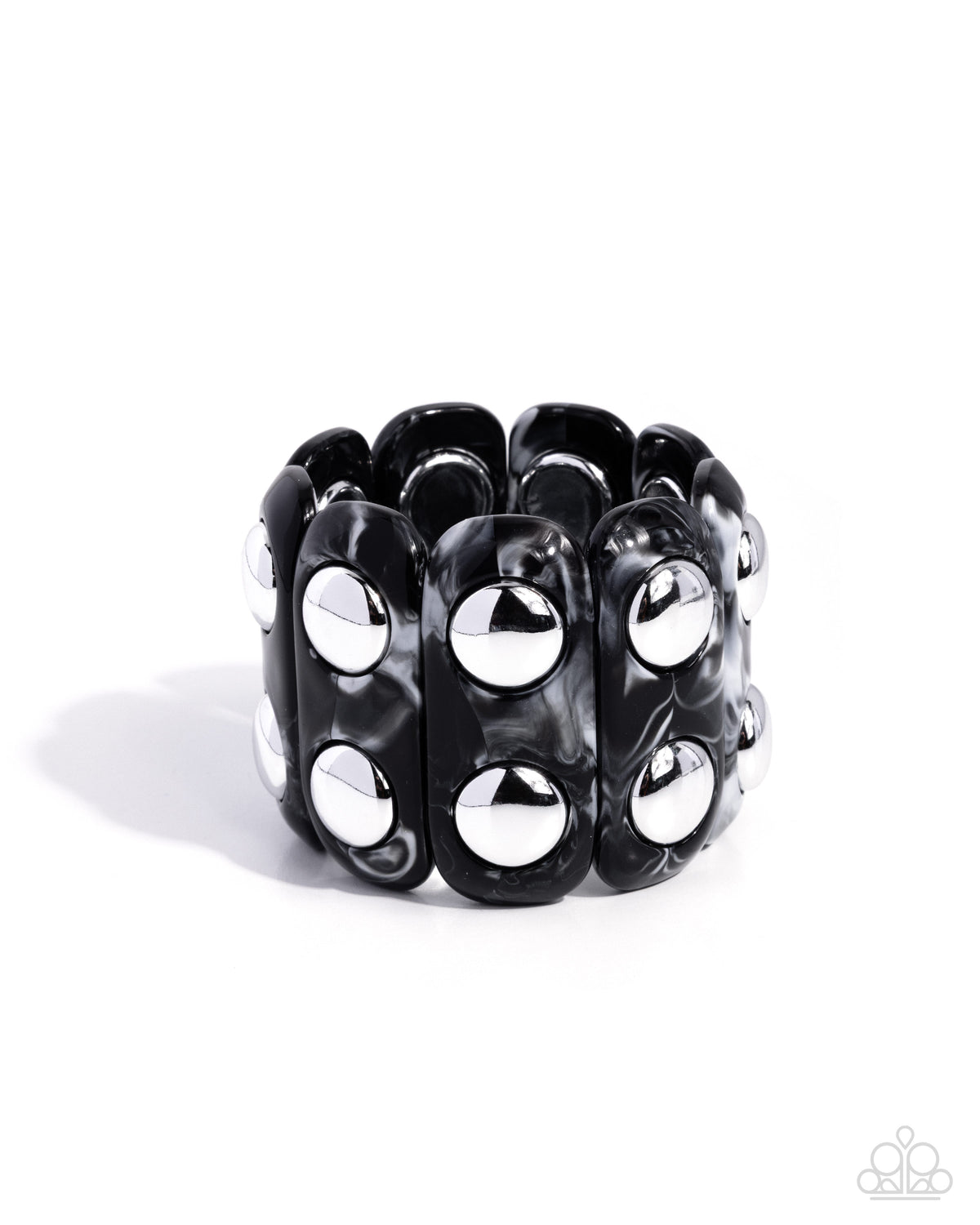 Elongated Era - black - Paparazzi bracelet