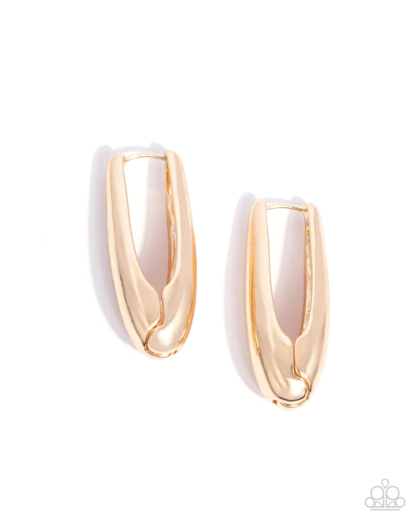 Eloquent Estate - gold - Paparazzi earrings