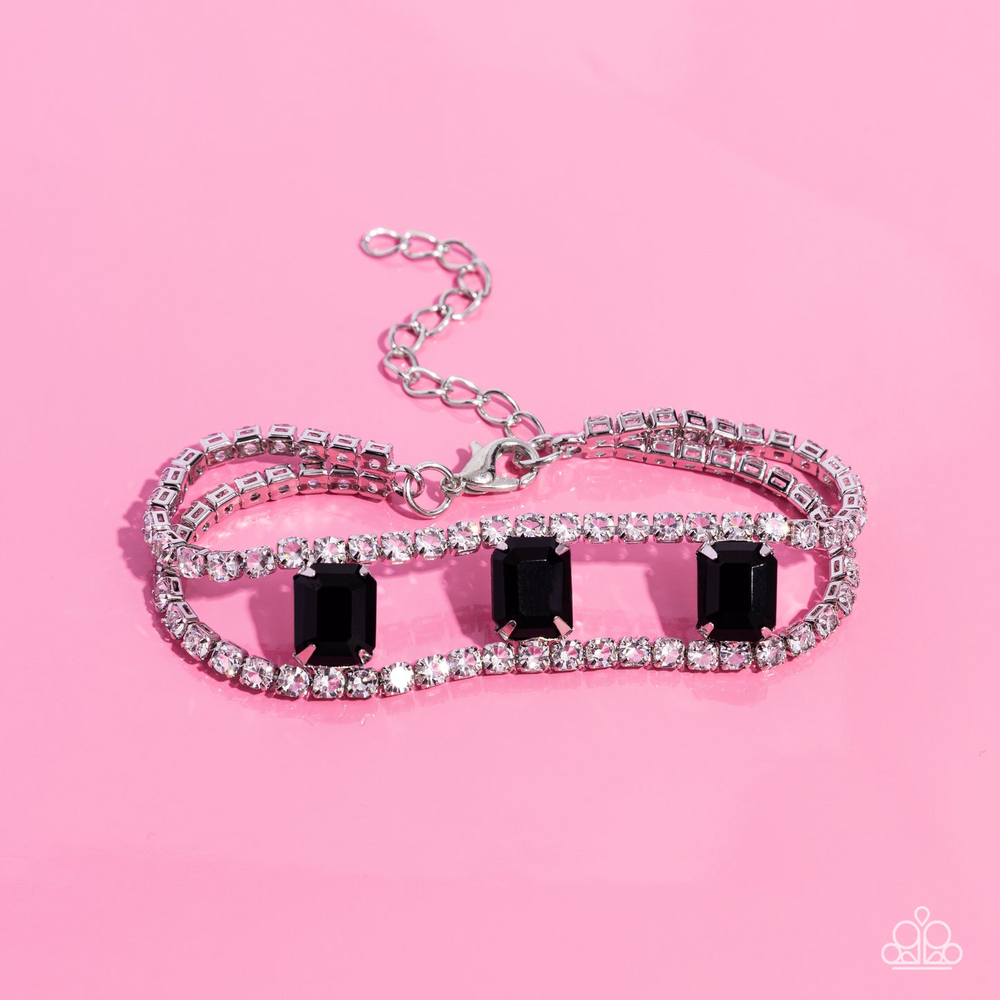 Embedded Elegance - black - Paparazzi bracelet