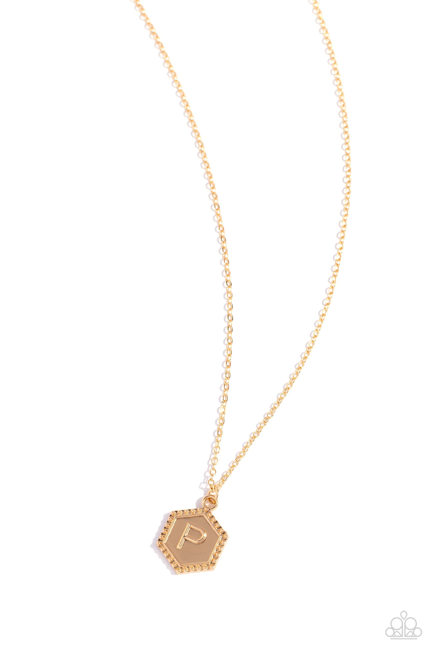 Emblematic Elegance - gold - P - Paparazzi necklace