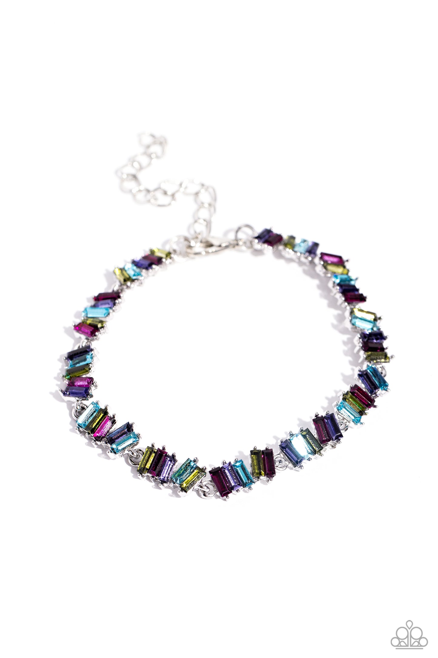 Emerald Ensemble - multi - Paparazzi bracelet