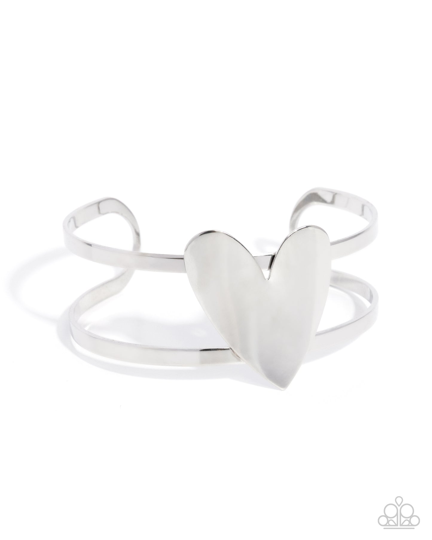 Enamored Ease - silver - Paparazzi bracelet