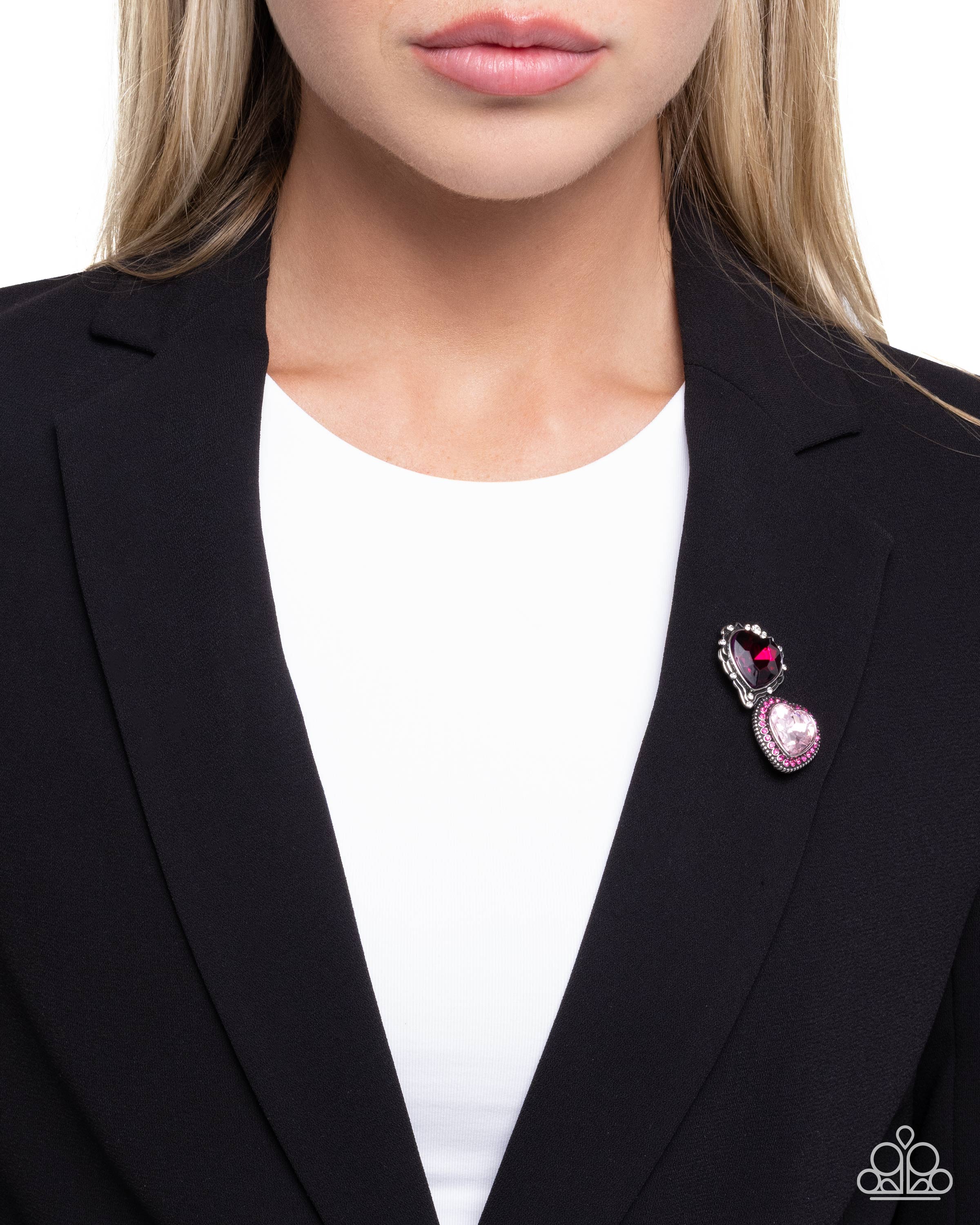 Endless Elevation - pink - Paparazzi brooch – JewelryBlingThing