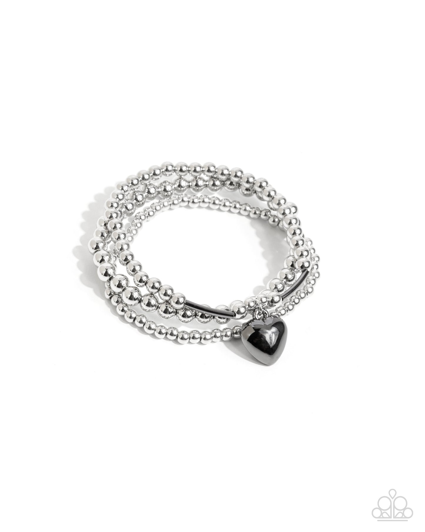 Engaged Explorer - black - Paparazzi bracelet
