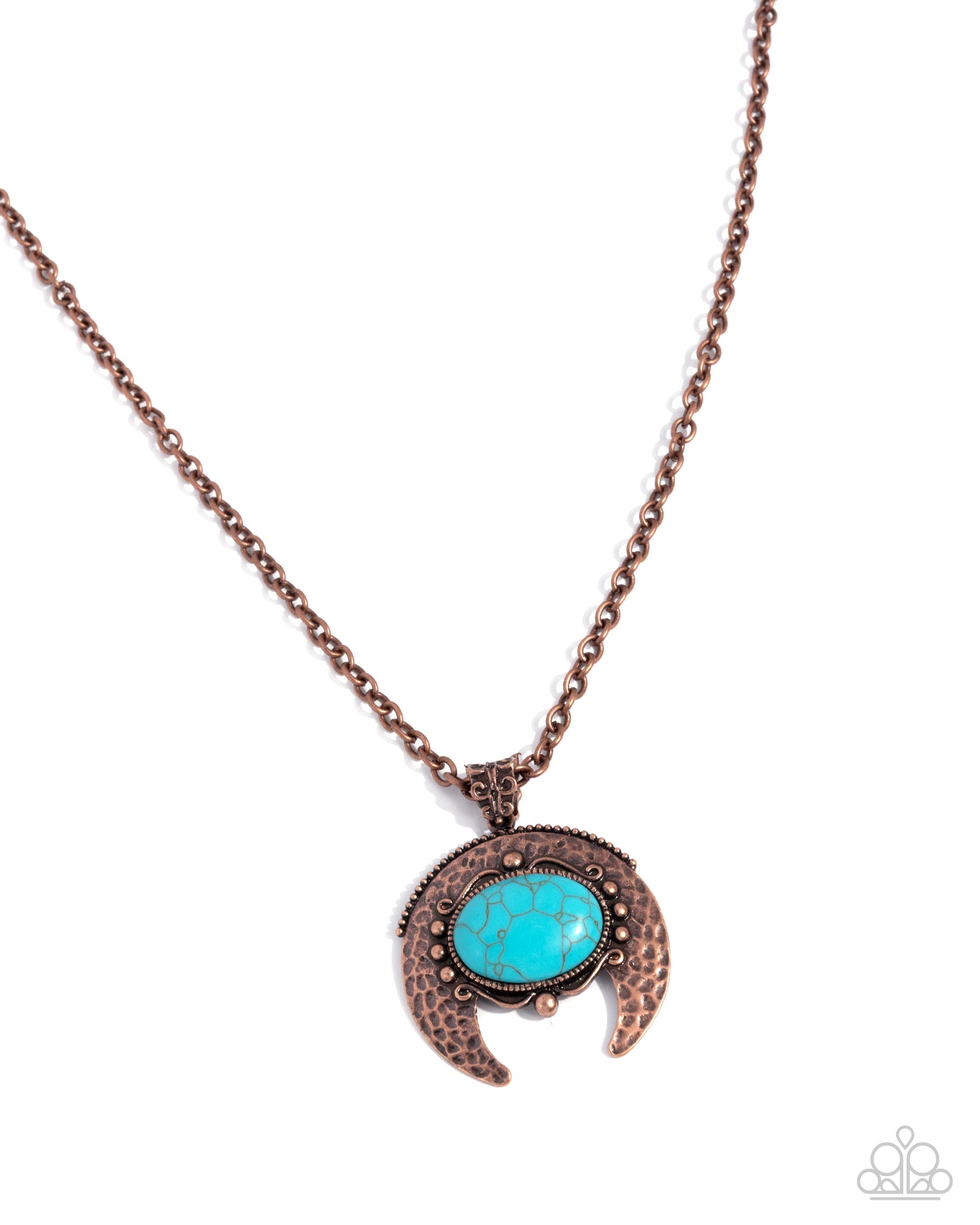 Ephemeral Element - copper - Paparazzi necklace