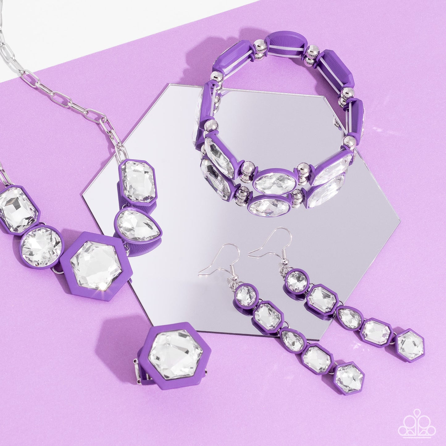 Evolving Elegance - purple - Paparazzi necklace