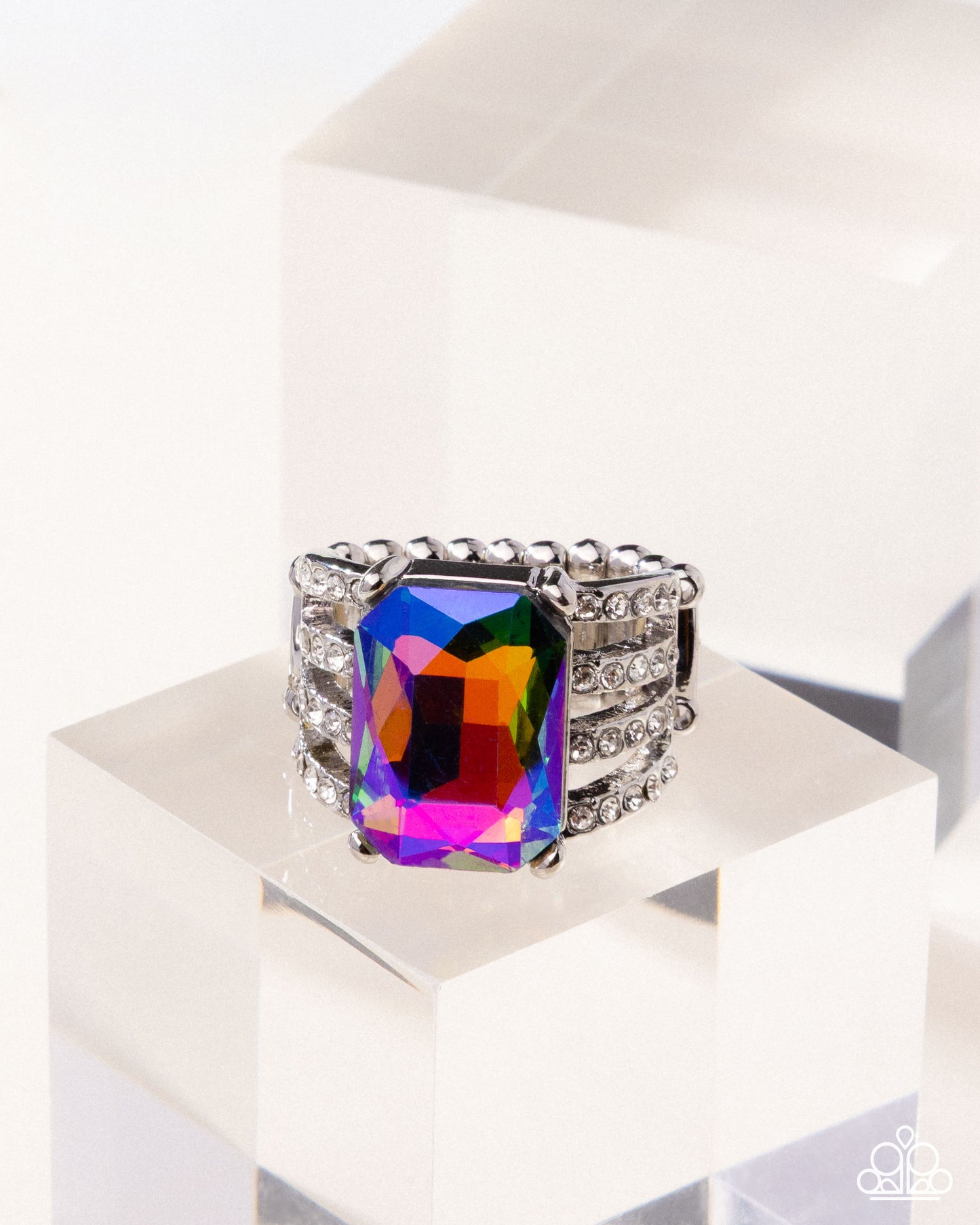 Expect Heavy REIGN - multi - Paparazzi ring