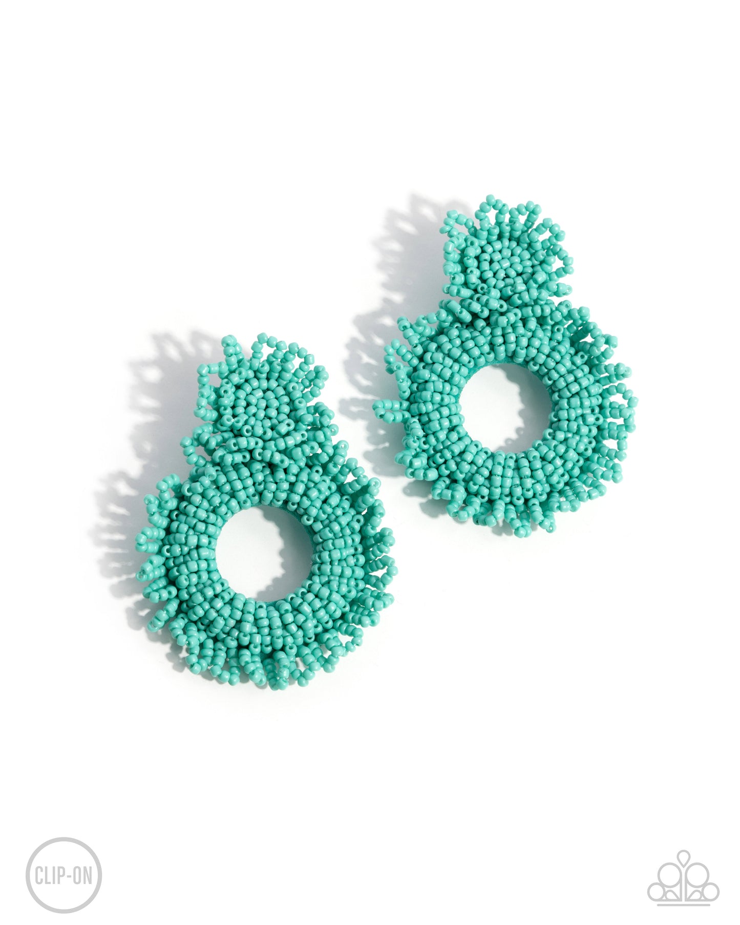 Explosive Energy - blue - Paparazzi CLIP ON earrings