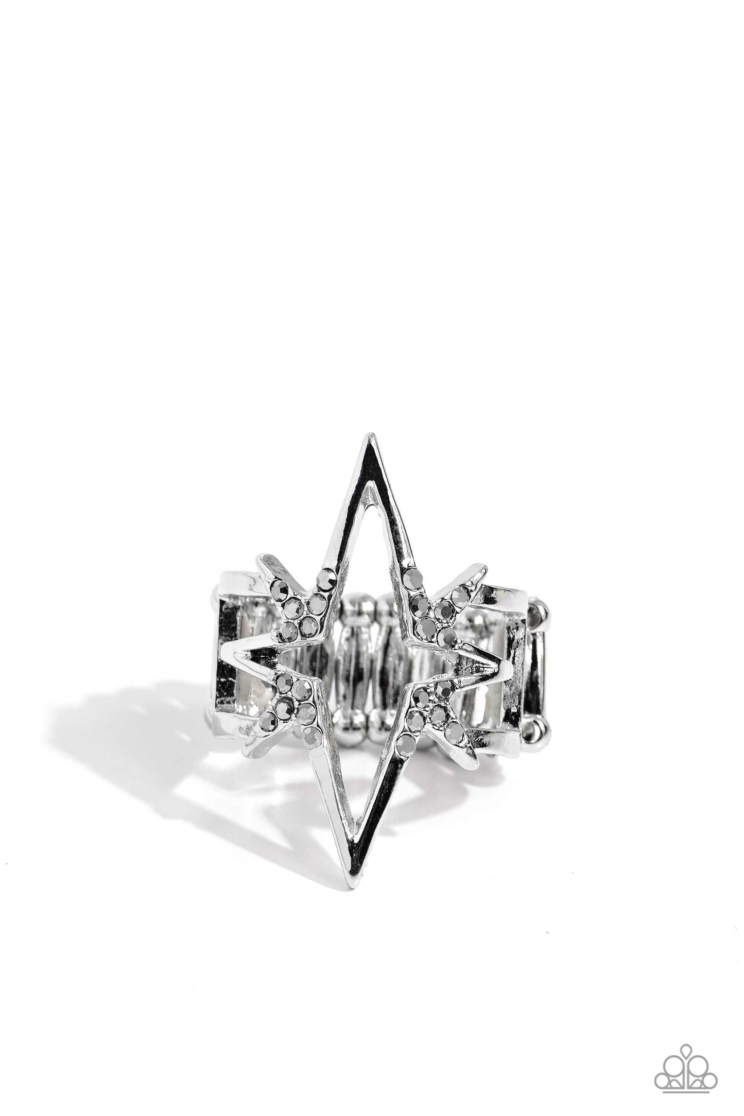 Extra Electrifying - silver - Paparazzi ring