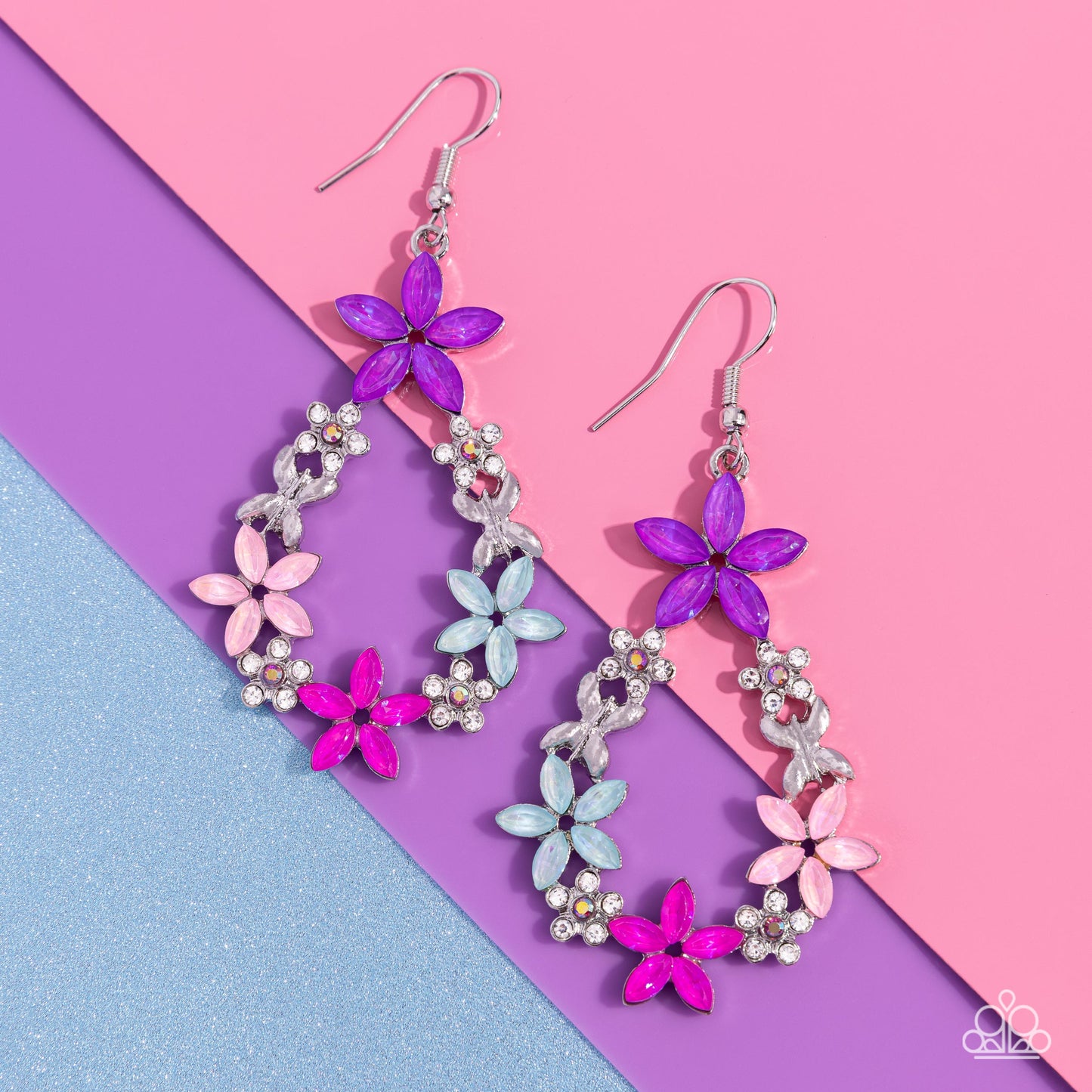 FAIRY Beautiful - pink - Paparazzi earrings