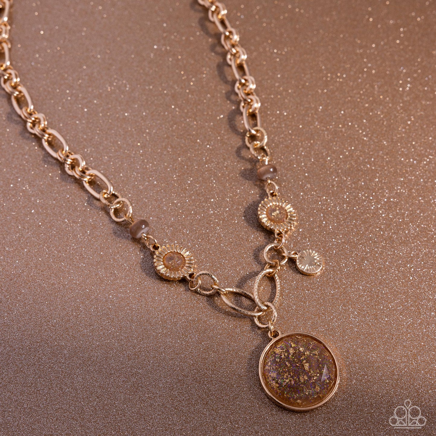 FLECKS Big Thing - brown - Paparazzi necklace