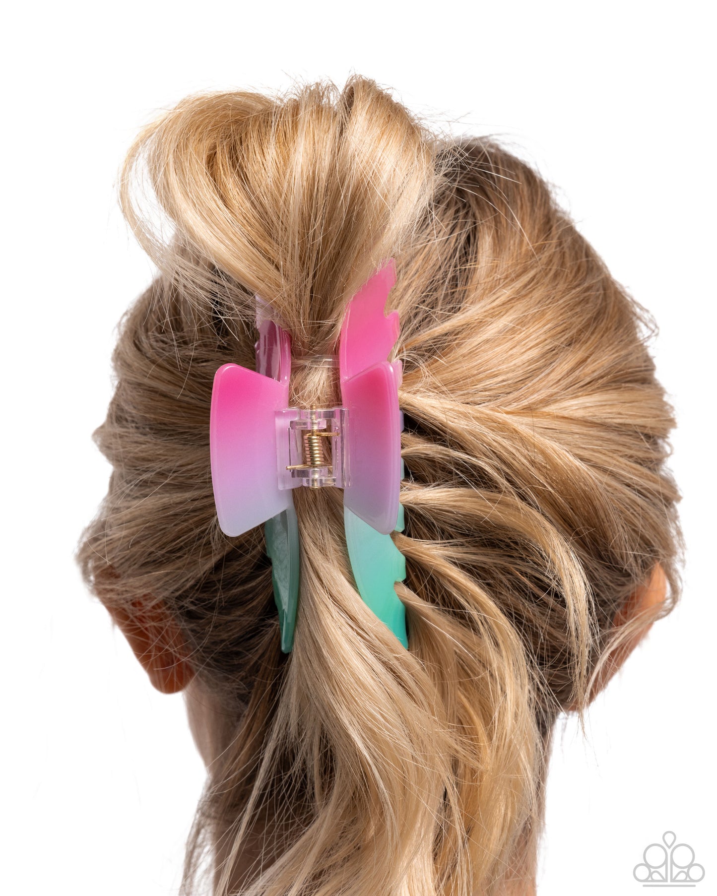 Faded Fantasy - multi - Paparazzi hair clip