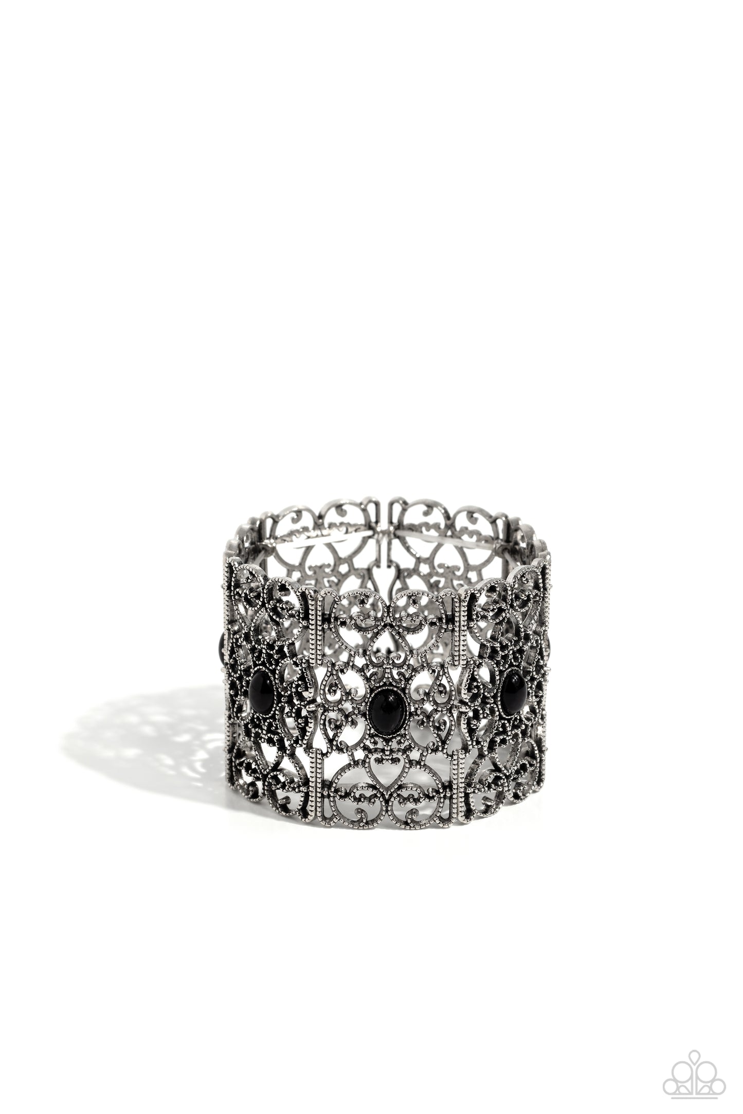 Fairest Filigree - black - Paparazzi bracelet