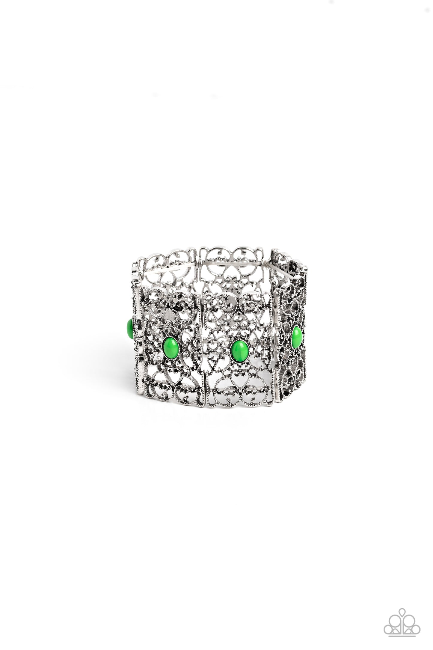 Fairest Filigree - green - Paparazzi bracelet