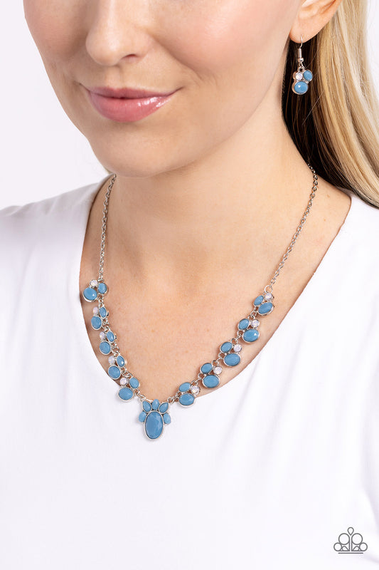Fairytale Forte - blue - Paparazzi necklace