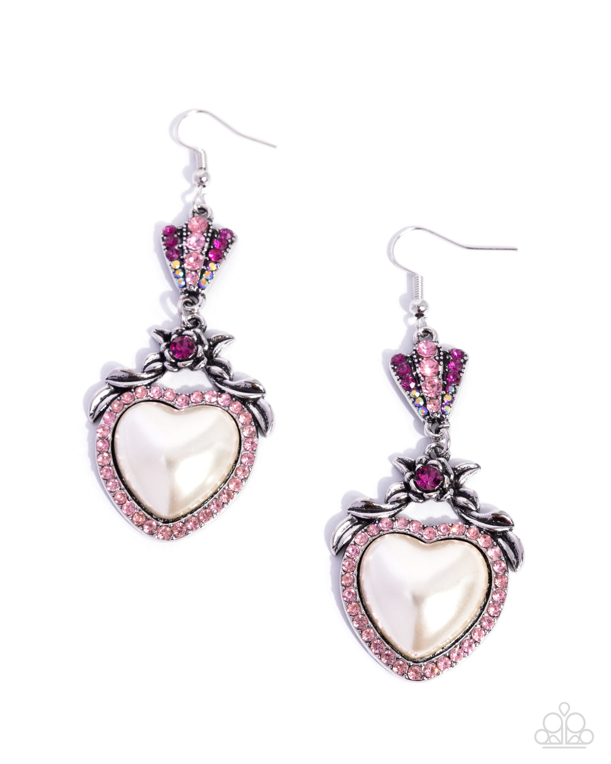 Fairytale Freedom - pink - Paparazzi earrings