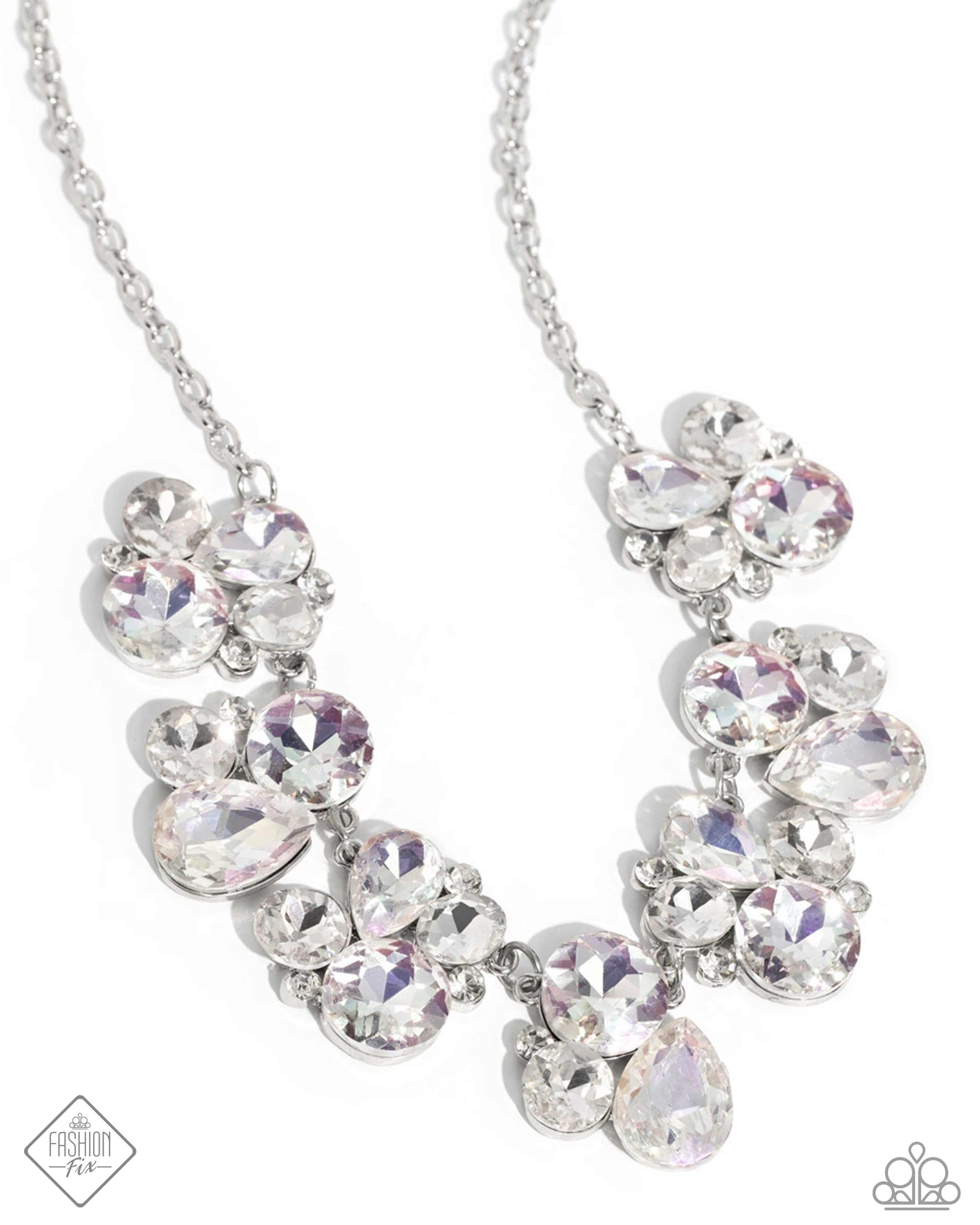 Fairytale Frost - white - Paparazzi necklace