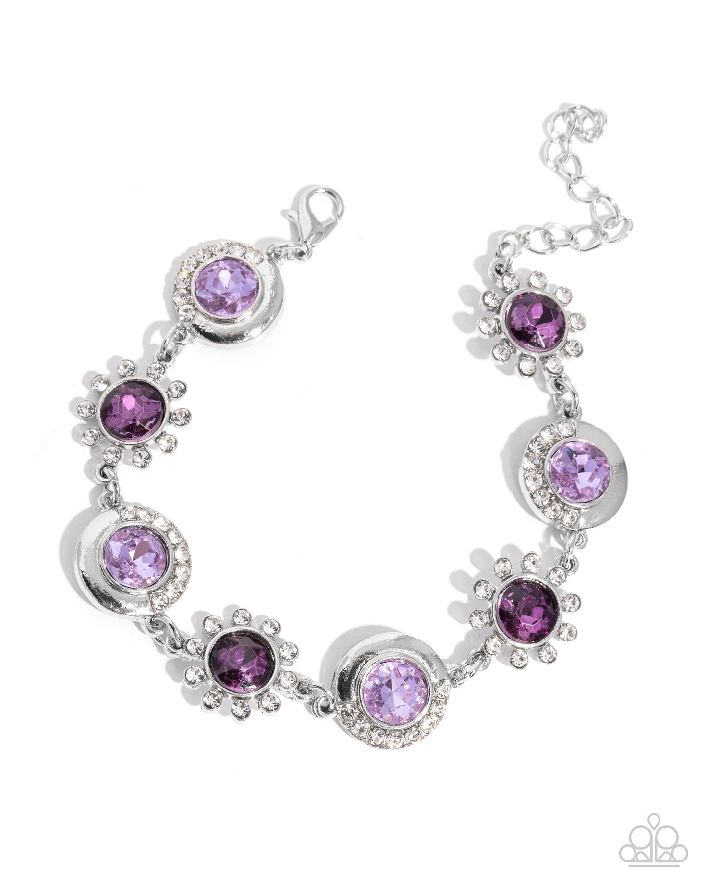 Feminine Favor - purple - Paparazzi bracelet