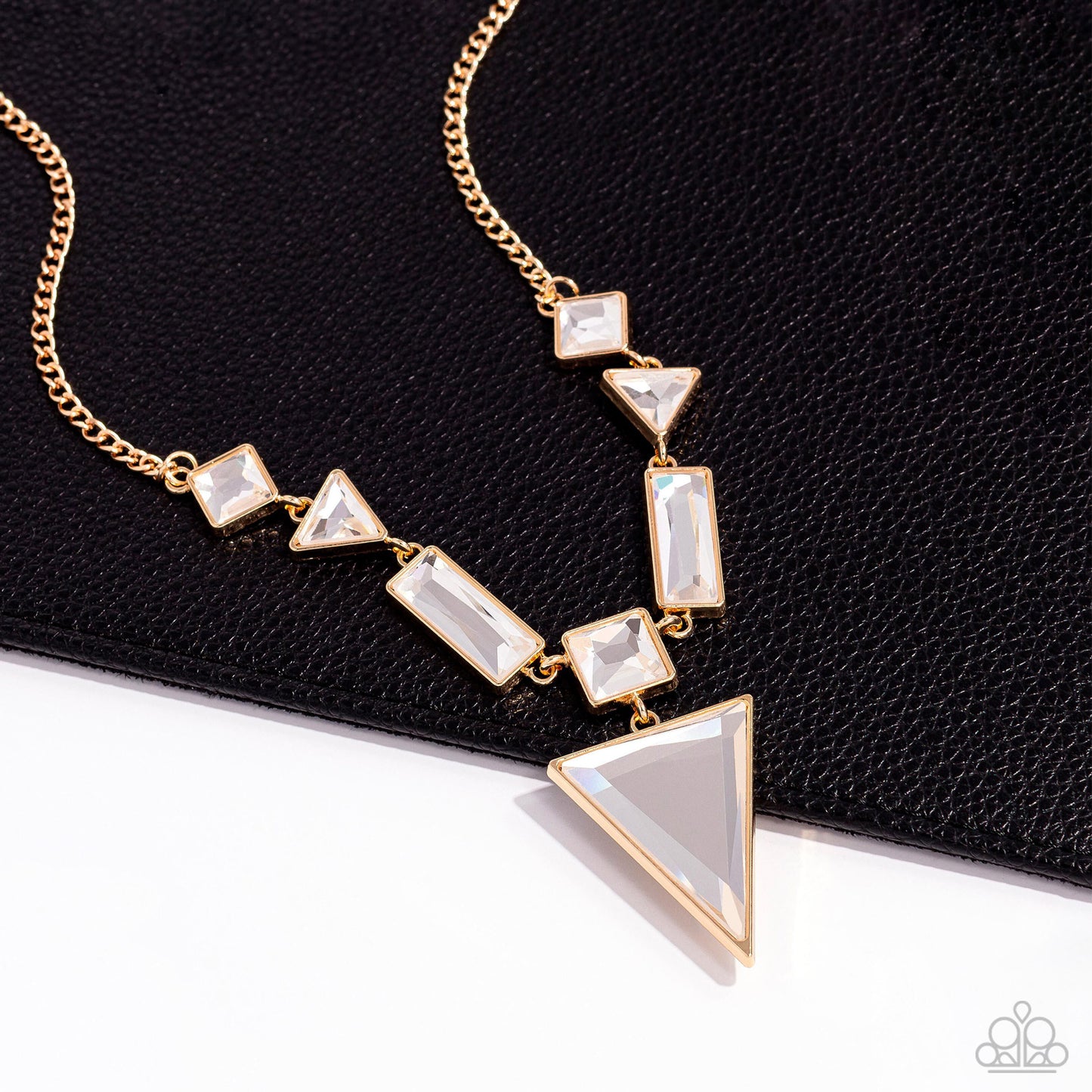 Fetchingly Fierce - gold - Paparazzi necklace