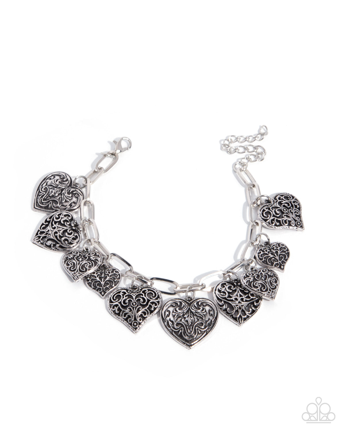 Filigree Feeling - silver - Paparazzi bracelet