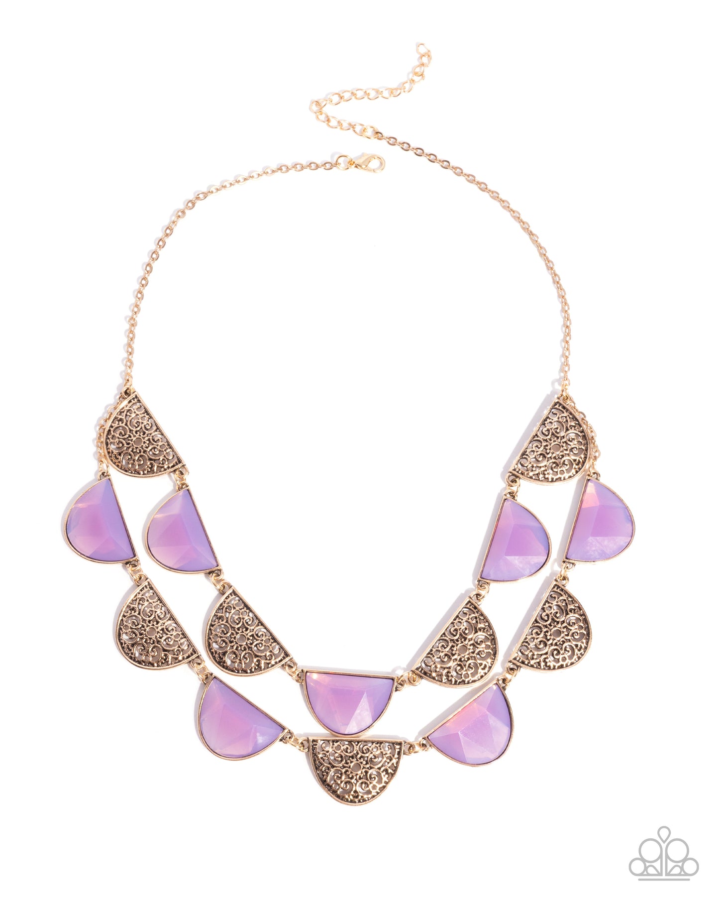 Filigree Finale - purple - Paparazzi necklace